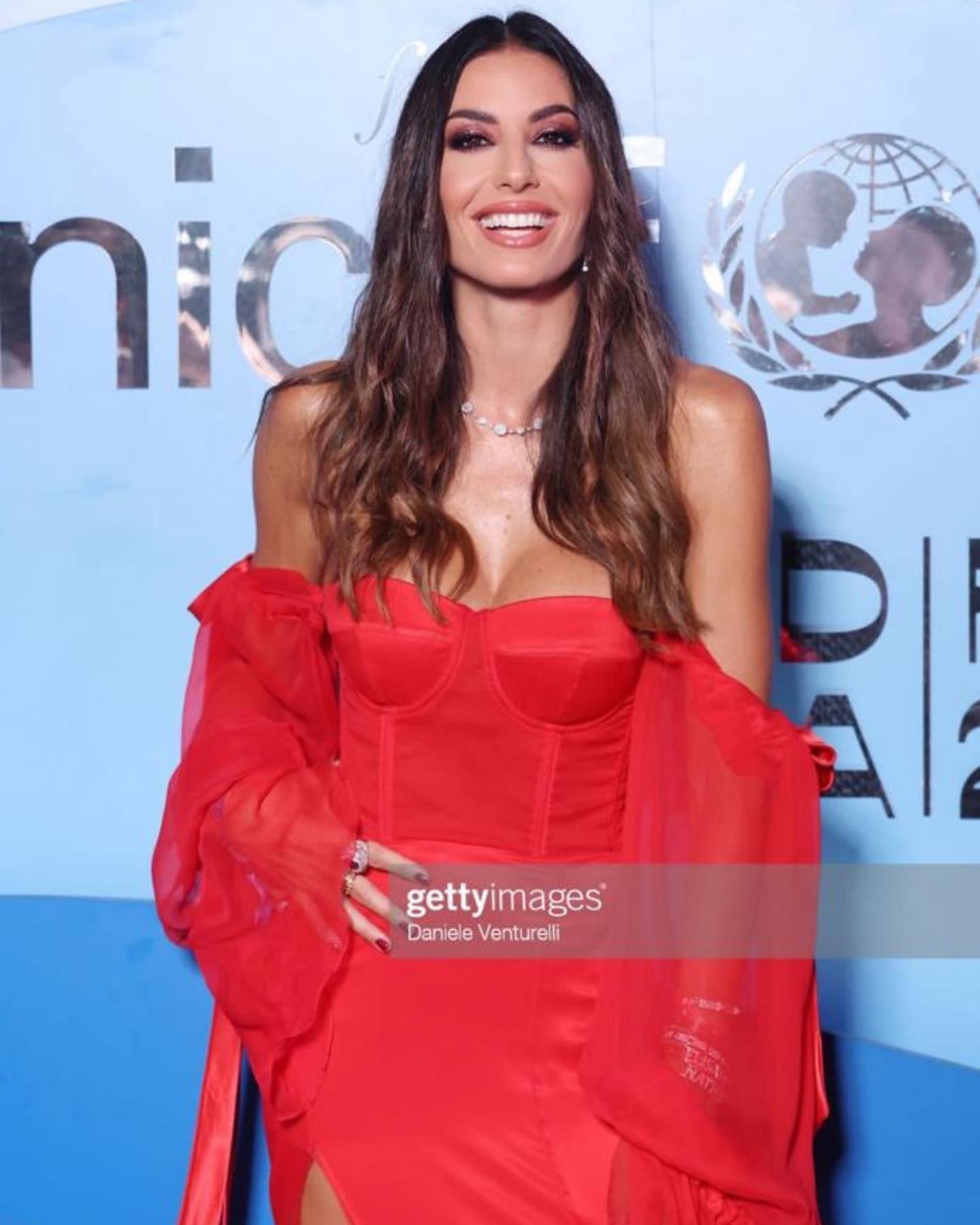 Elisabetta Gregoraci Charity Gala  for  in Capri.

Dress: 
Shoes:  
Stylist: 
Make-up & hair:...