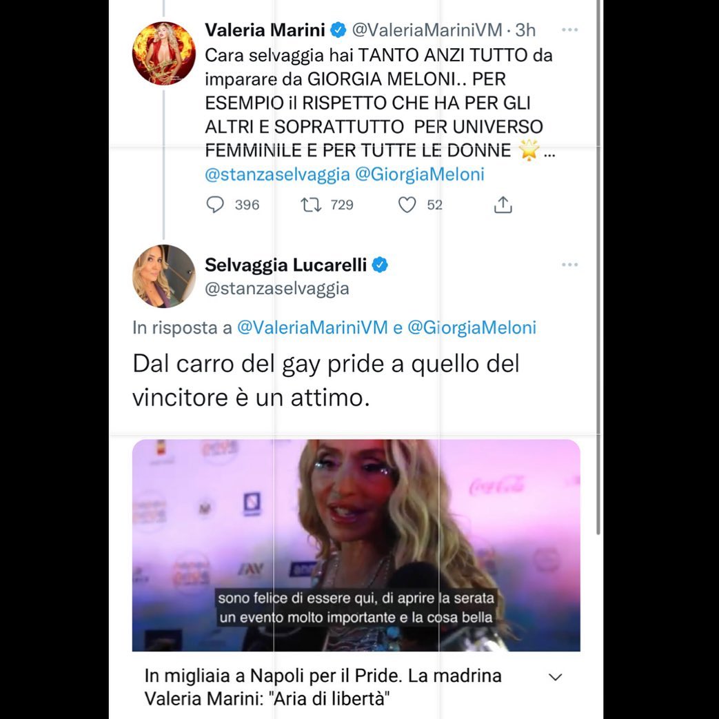 Selvaggia Lucarelli Riposizionarsi....