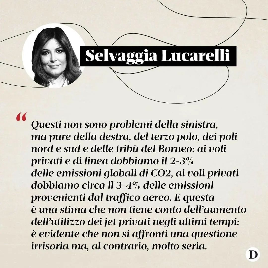 Selvaggia Lucarelli Quella di abolire i  per ridurre le  è una proposta coerente per una coalizione ...