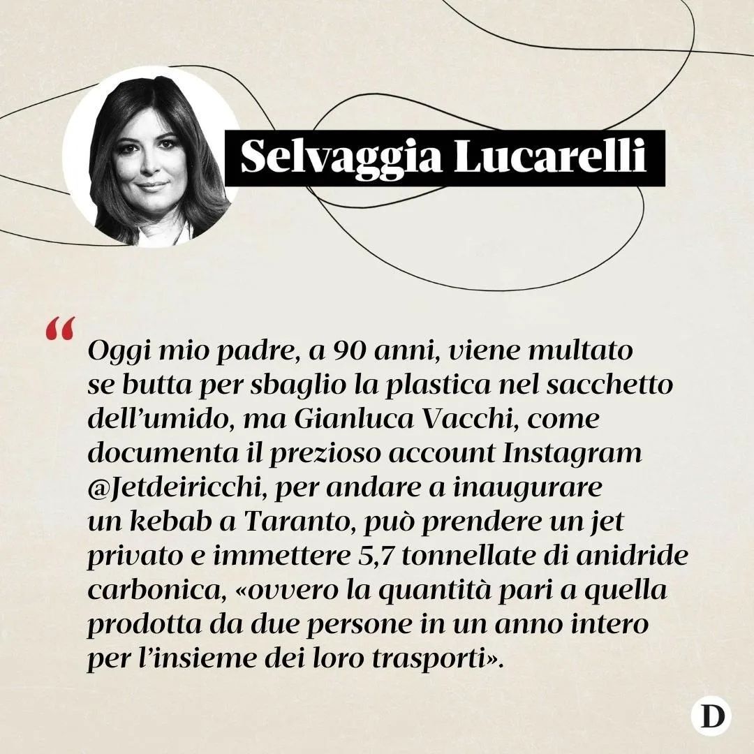 Selvaggia Lucarelli Quella di abolire i  per ridurre le  è una proposta coerente per una coalizione ...