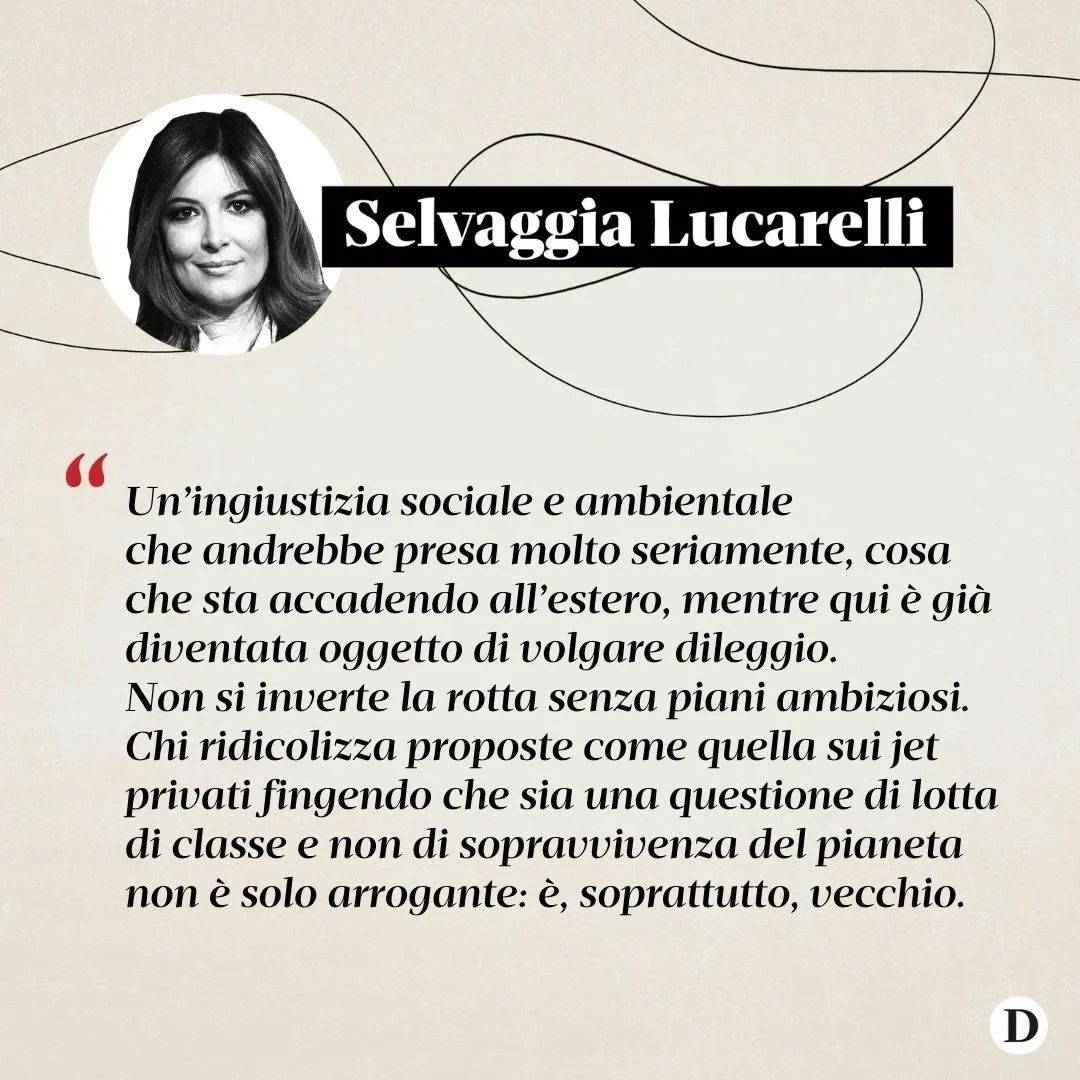 Selvaggia Lucarelli Quella di abolire i  per ridurre le  è una proposta coerente per una coalizione ...