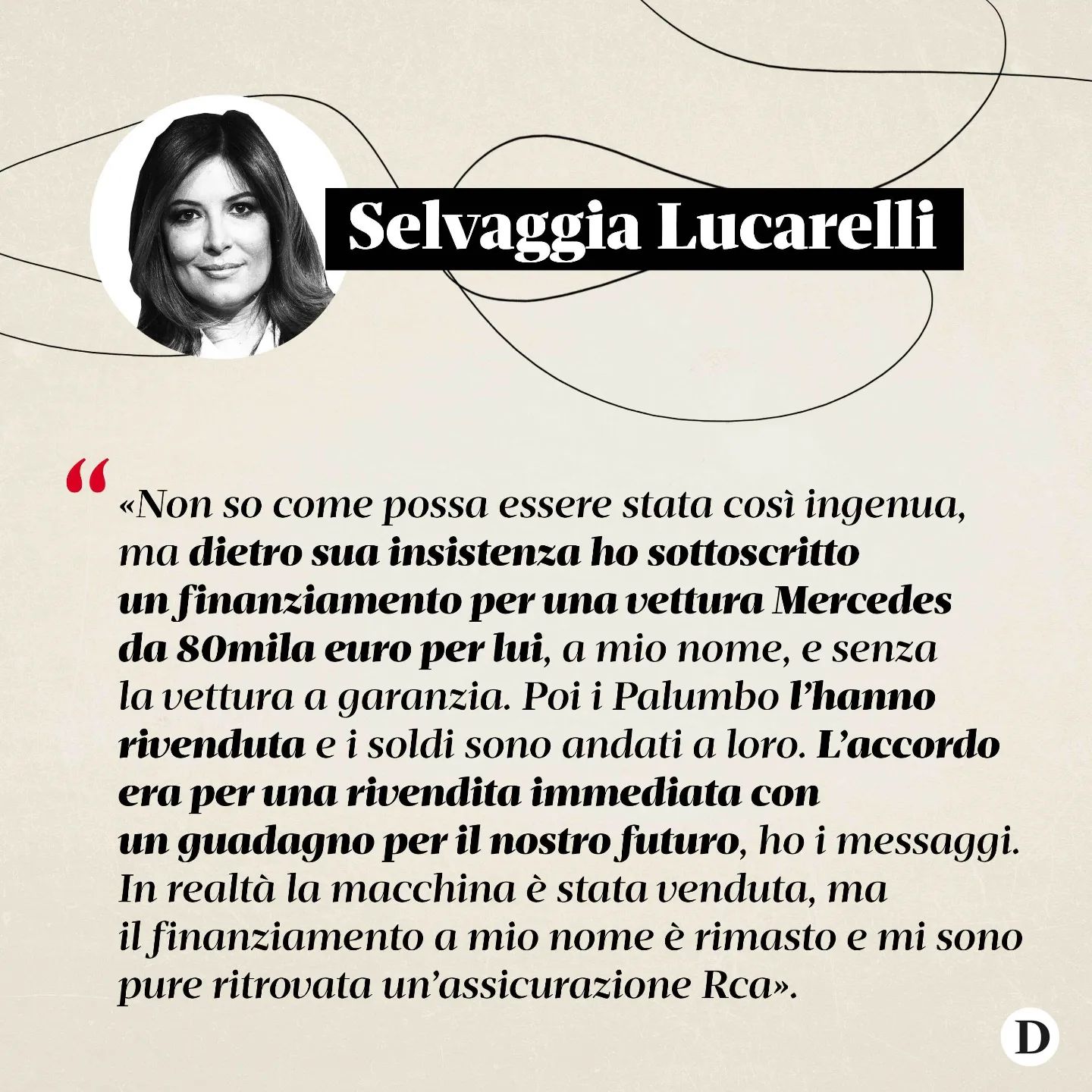 Selvaggia Lucarelli è un ragazzo sardo affetto da  Negli anni, insieme a suo padre Marco e a suo fra...