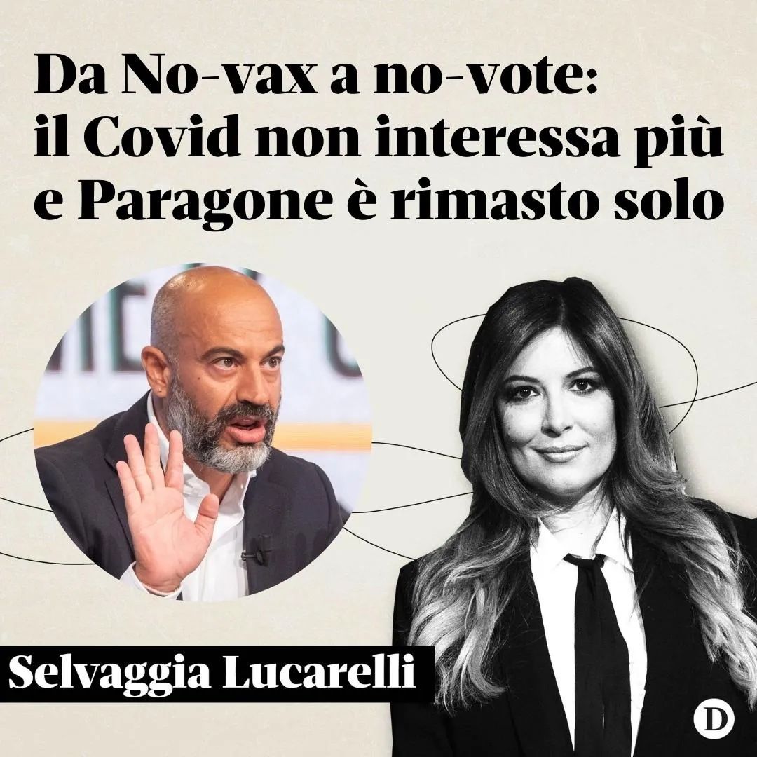 Selvaggia Lucarelli «Domenica ci andiamo a prendere il palazzo!», gridava alle folle Gianluigi  prim...