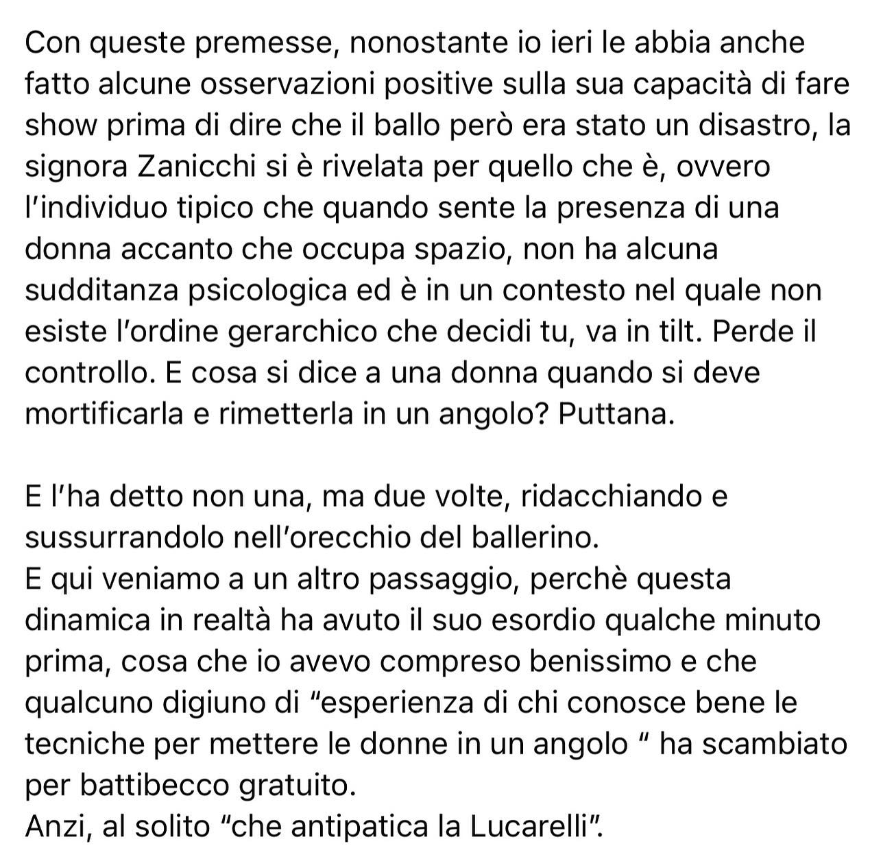 Selvaggia Lucarelli Quando Iva Zanicchi e il suo ballerino spiegano bene cosa siano sessismo e mansp...