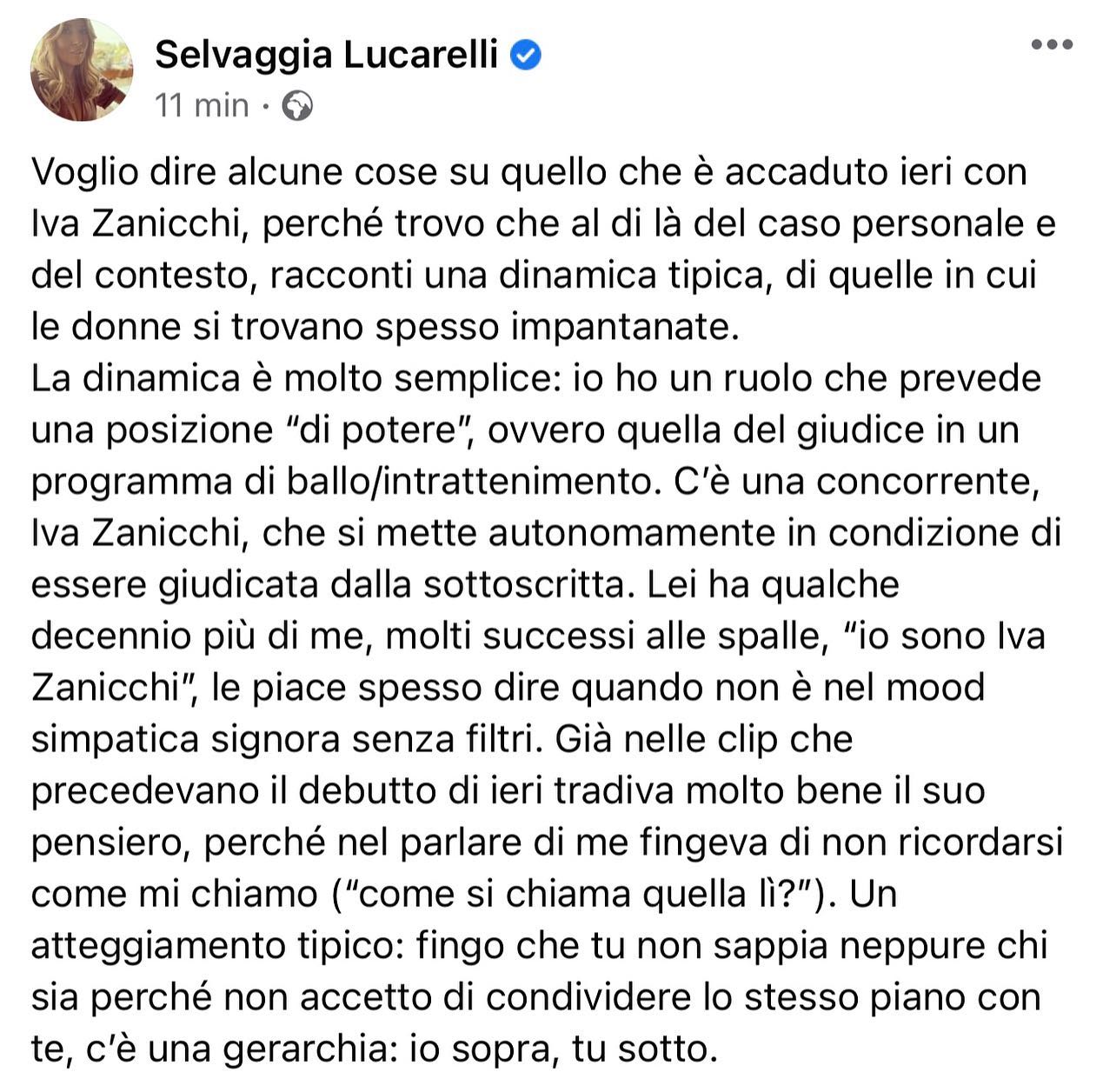 Selvaggia Lucarelli Quando Iva Zanicchi e il suo ballerino spiegano bene cosa siano sessismo e mansp...