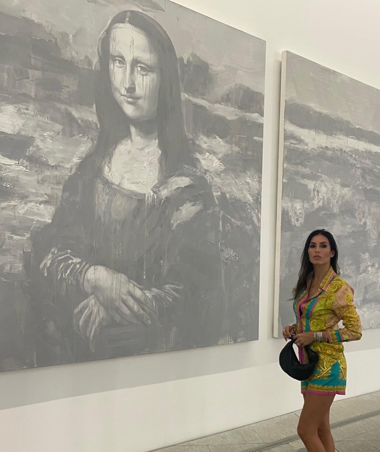 Elisabetta Gregoraci •Louvre  Abu Dhabi...