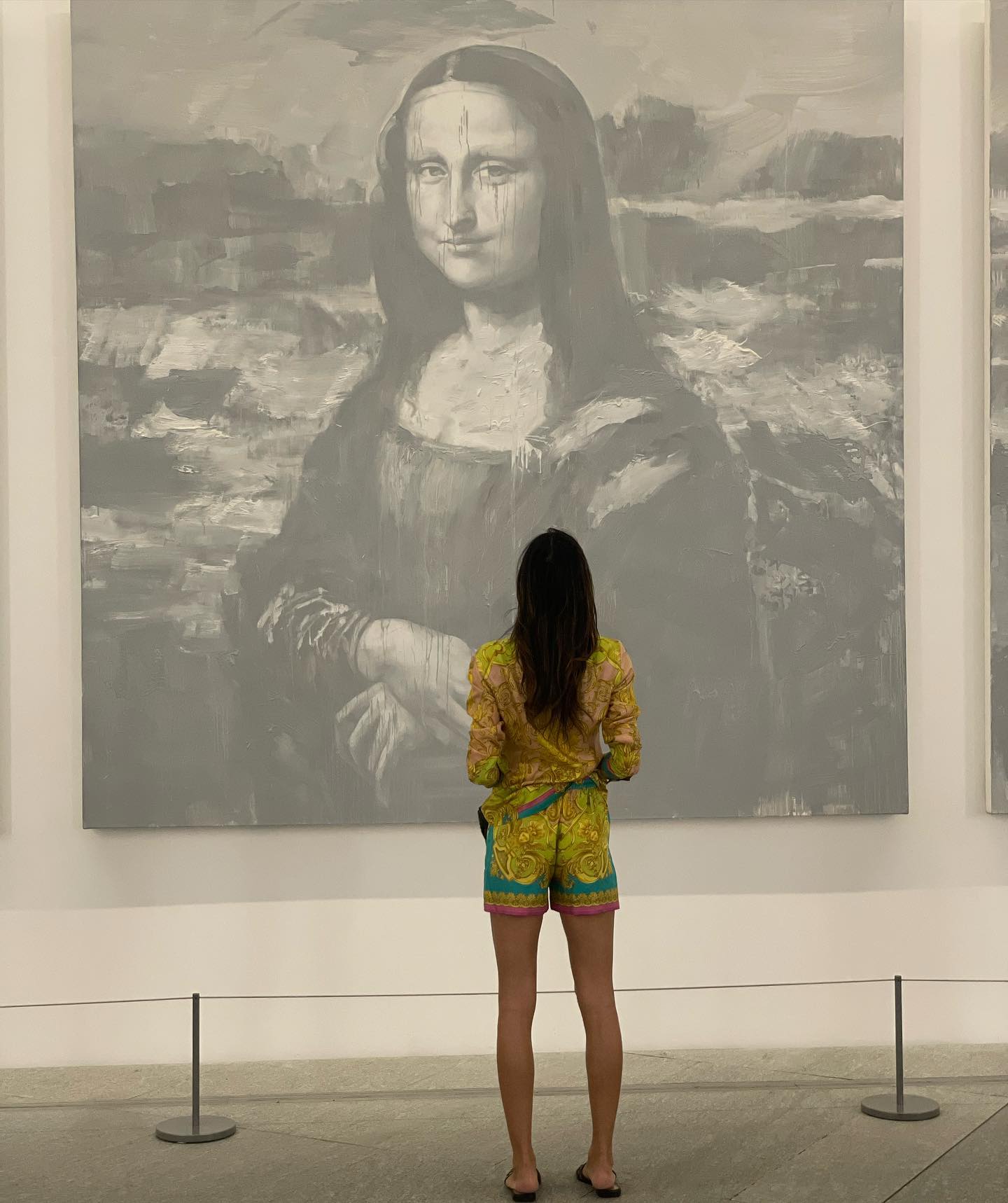 Elisabetta Gregoraci •Louvre  Abu Dhabi...