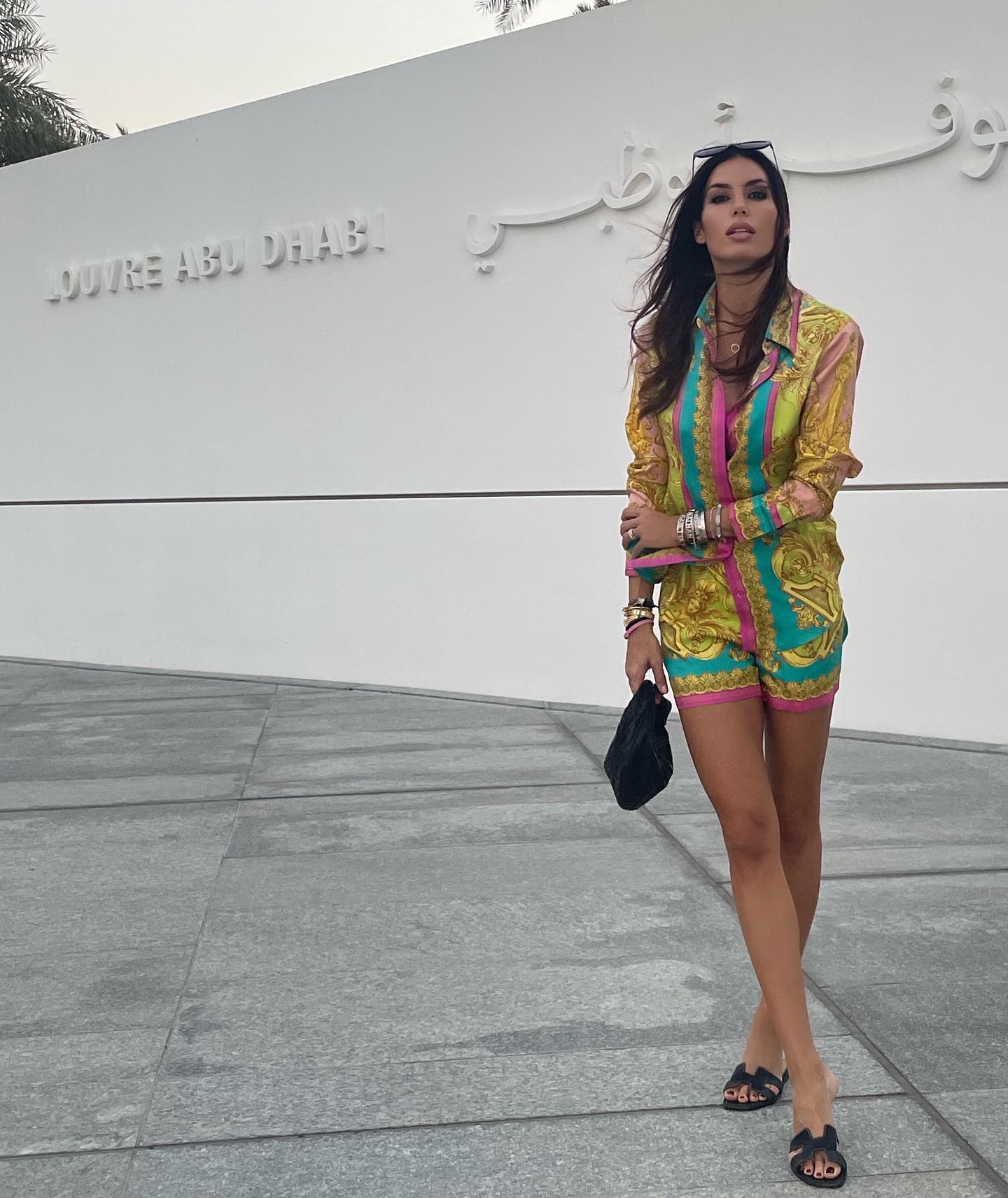 Elisabetta Gregoraci •Louvre  Abu Dhabi...