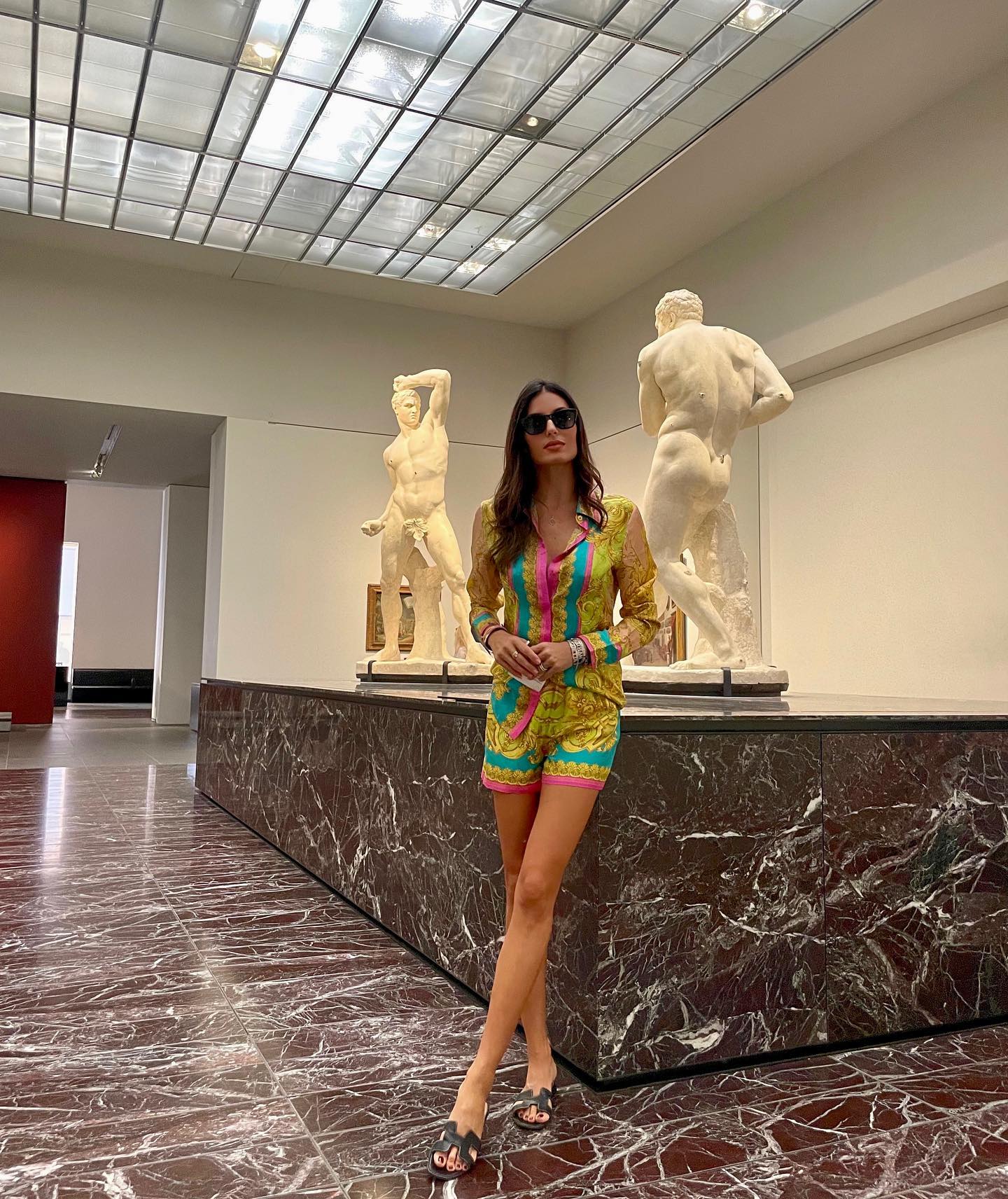 Elisabetta Gregoraci •Louvre  Abu Dhabi...