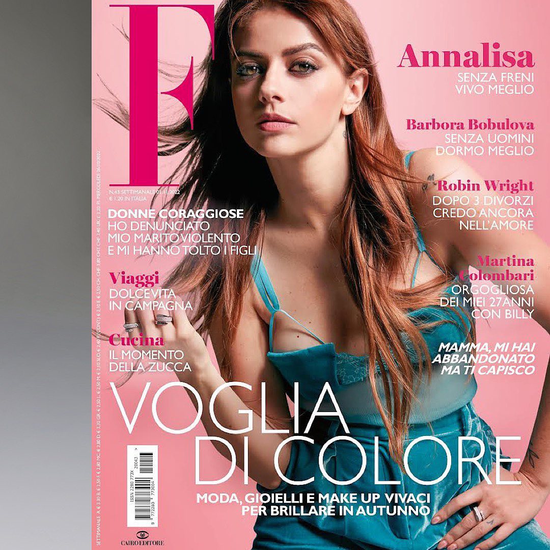 Annalisa Domani mi trovate anche in edicola su F 

Thanks to...