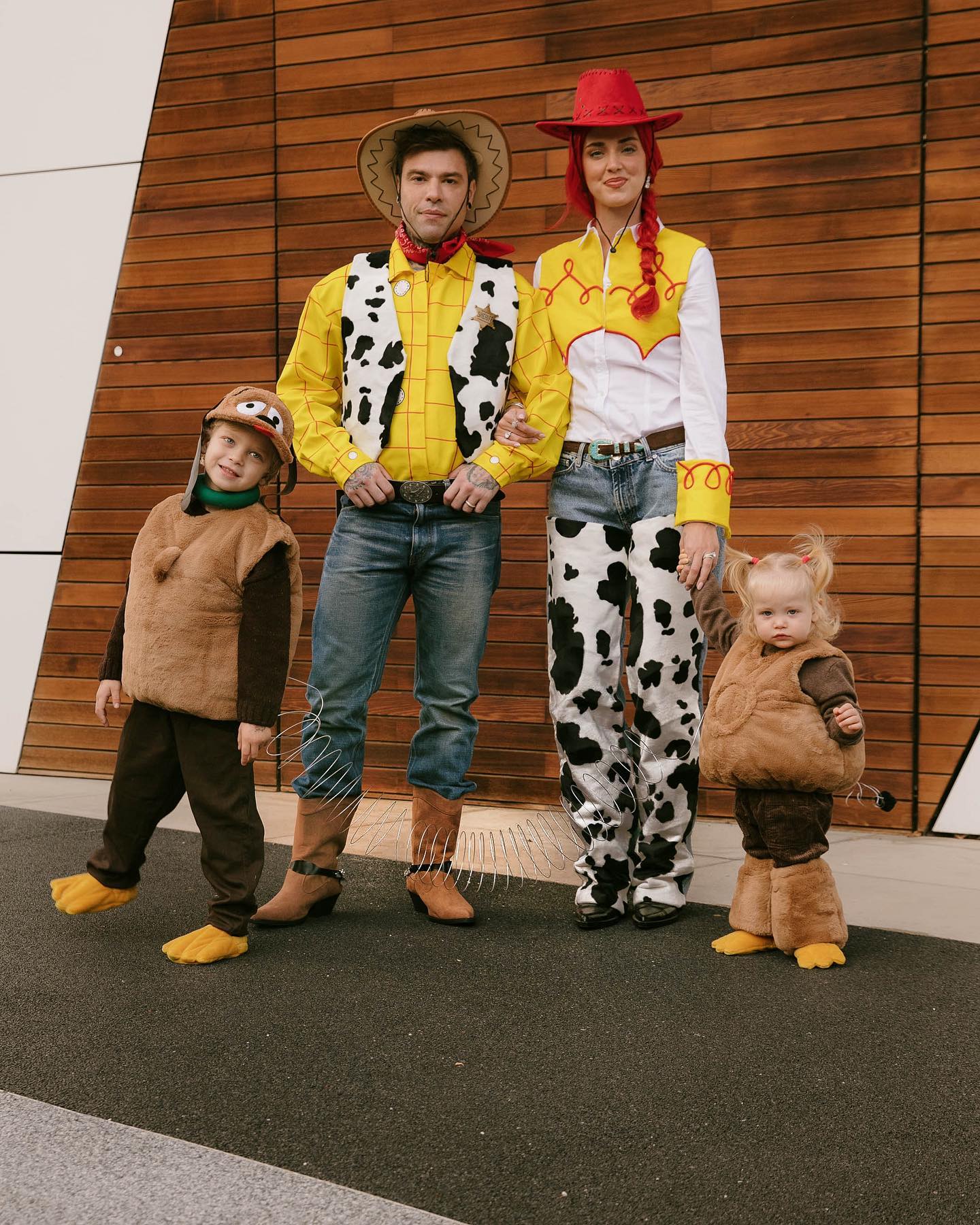 Fedez Toy Story family...