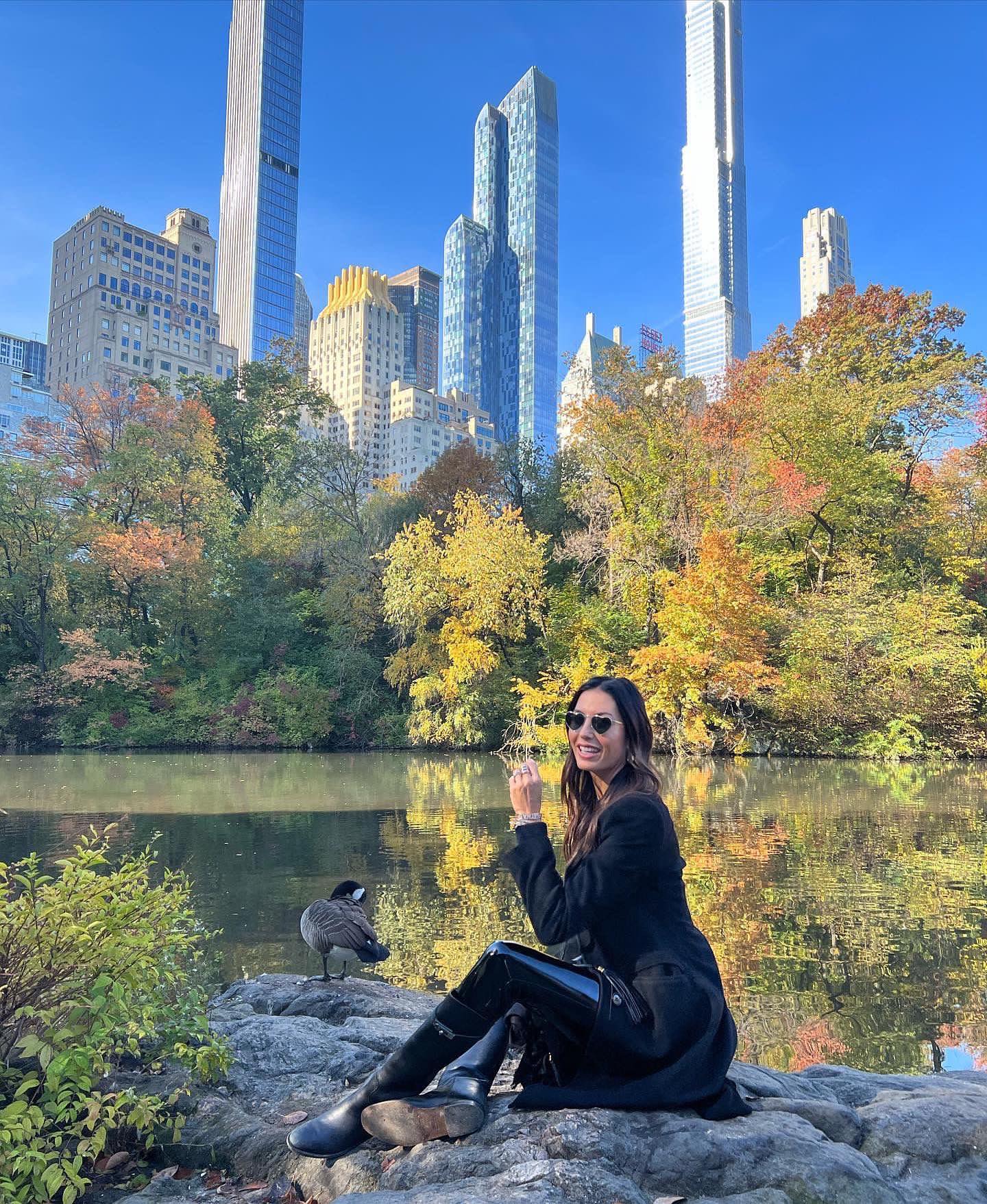 Elisabetta Gregoraci • Autumn in New York...