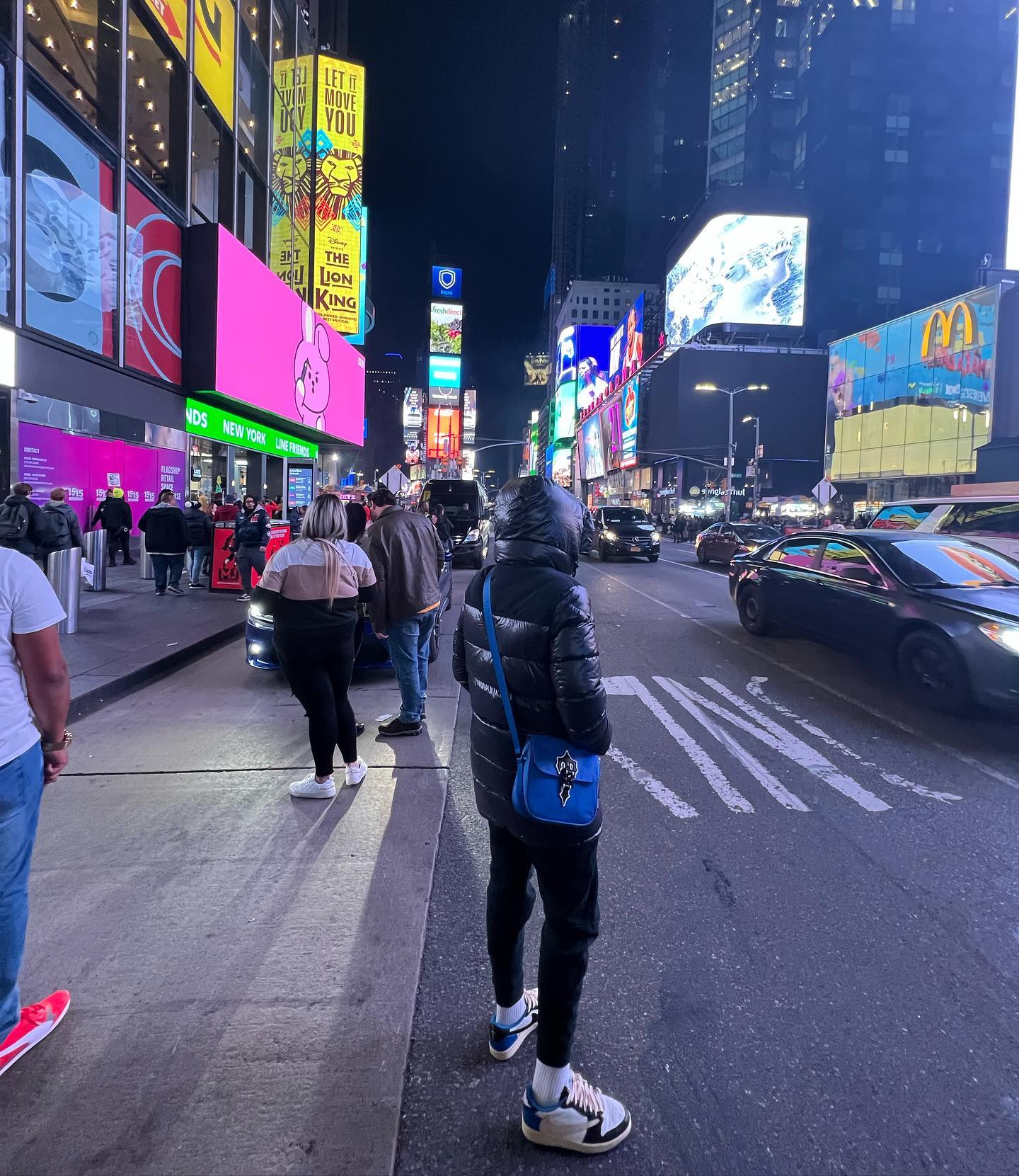 Elisabetta Gregoraci • Times Square 
Il cuore della città che non dorme mai....