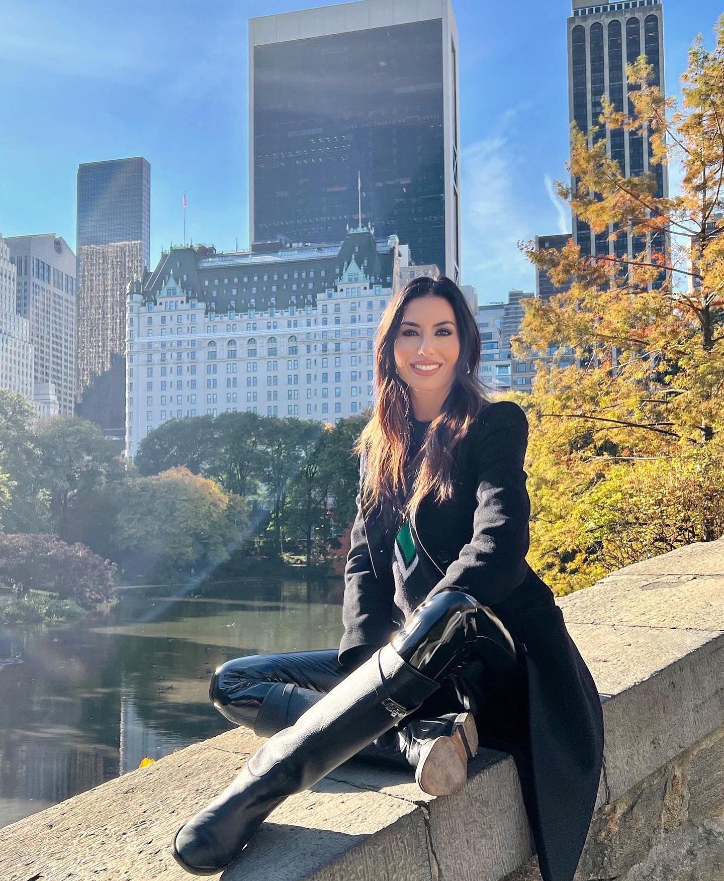 Elisabetta Gregoraci • Autumn in New York...