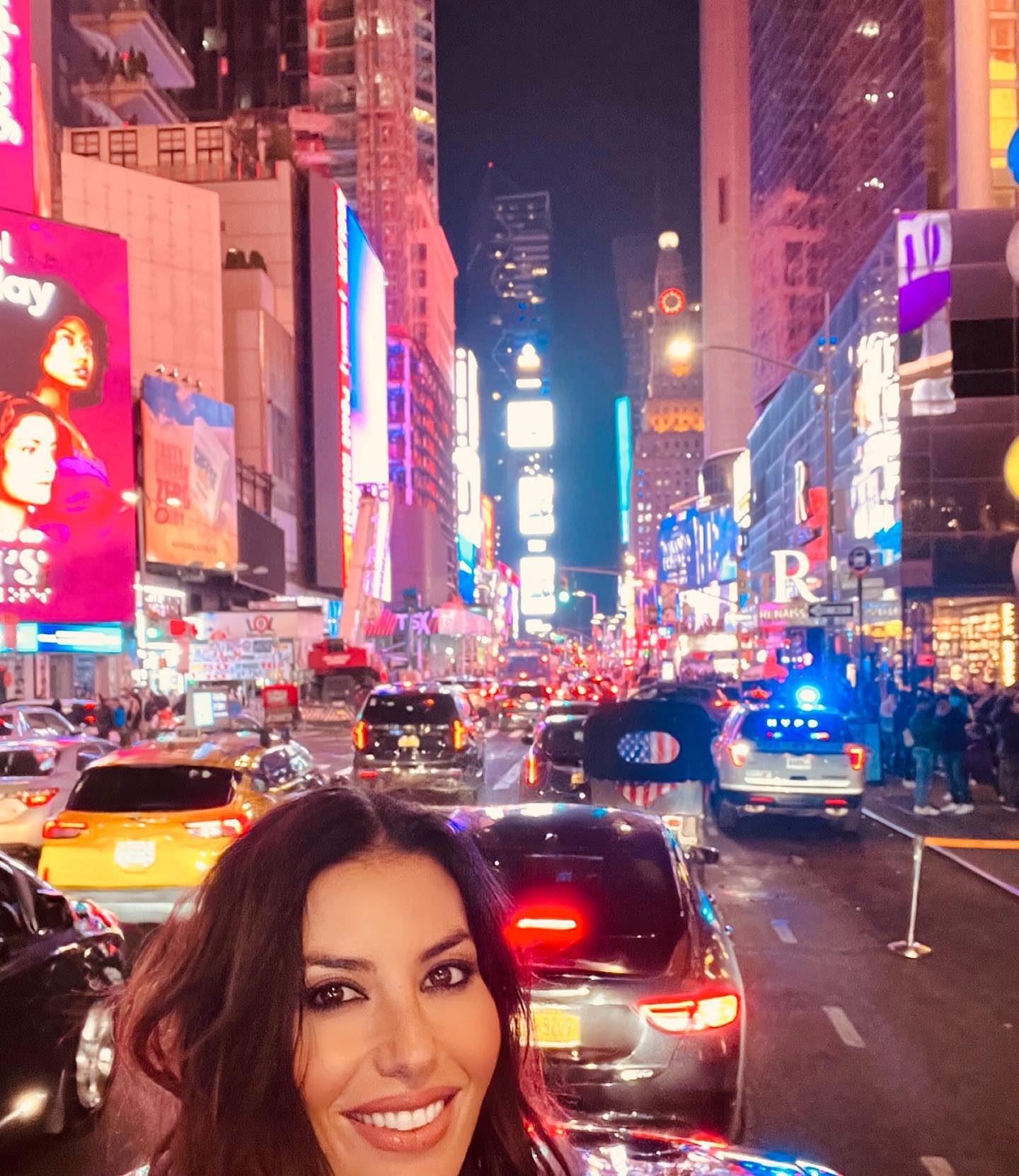 Elisabetta Gregoraci • Times Square 
Il cuore della città che non dorme mai....