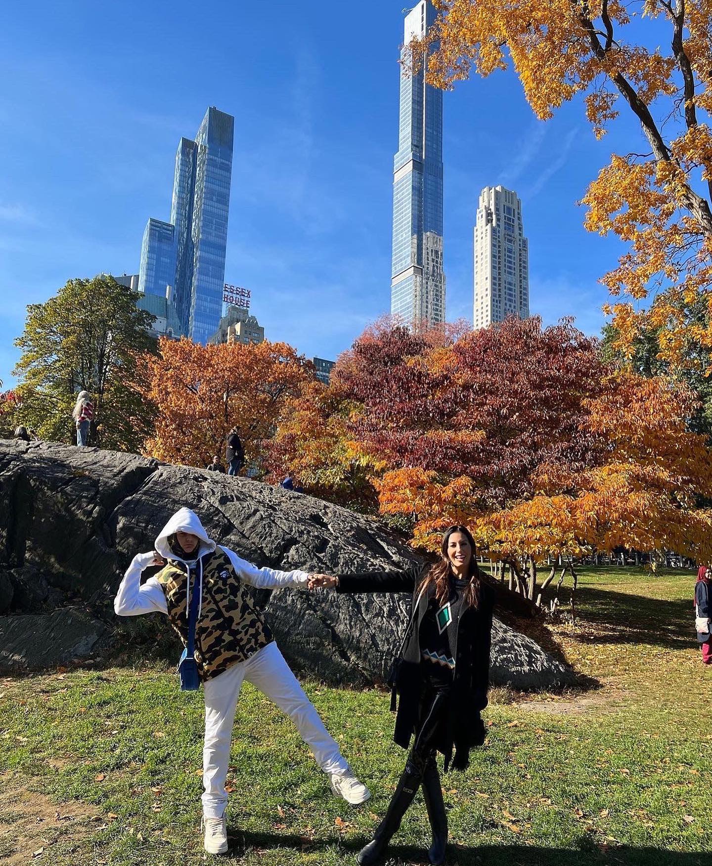 Elisabetta Gregoraci • Autumn in New York...