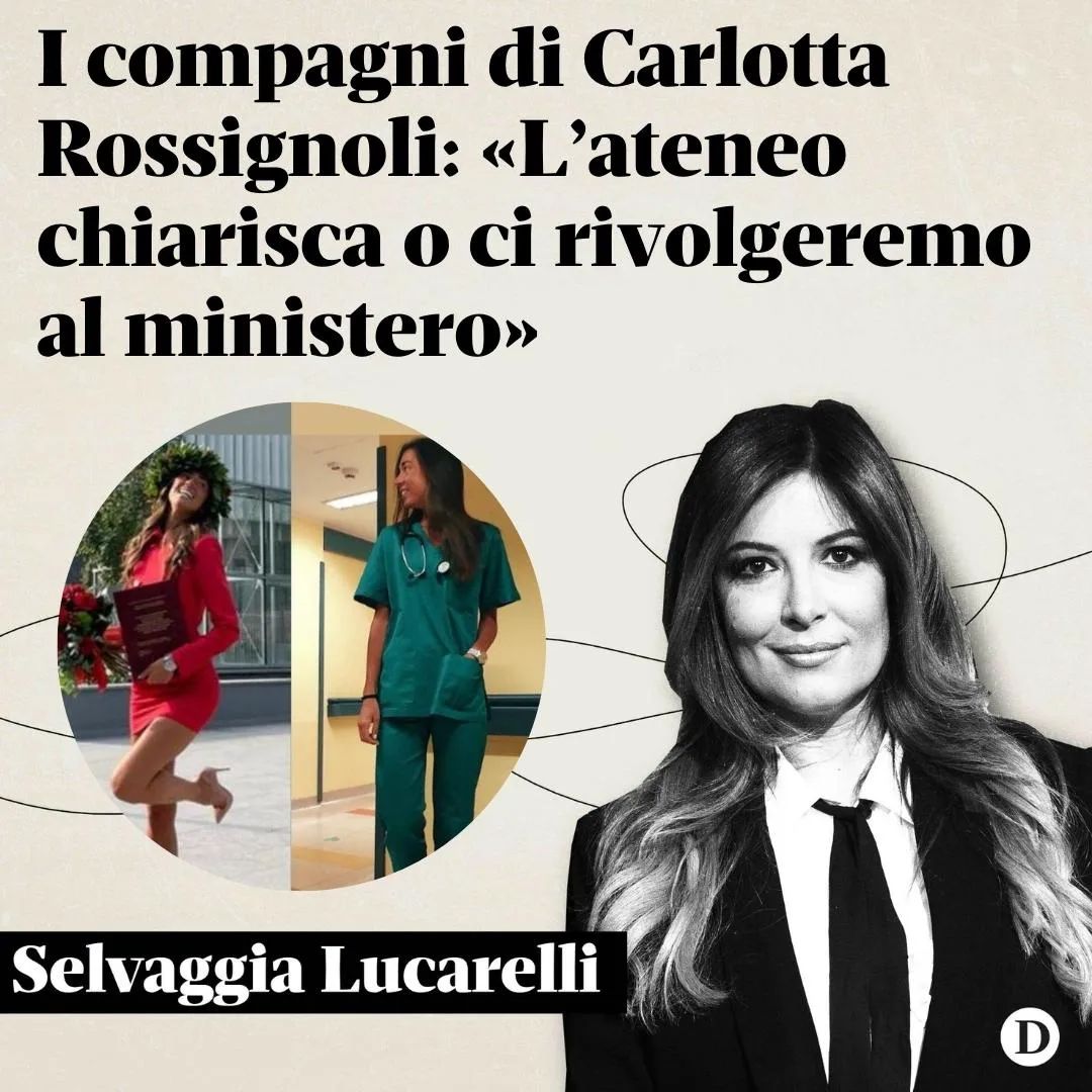 Selvaggia Lucarelli La storia della studentessa prodigio  si arricchisce di nuovi particolari.

Avev...