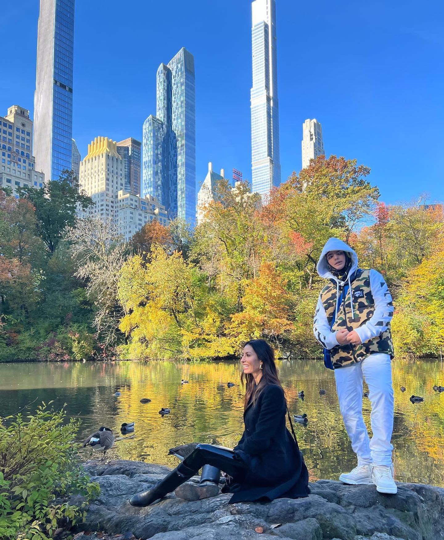 Elisabetta Gregoraci • Autumn in New York...