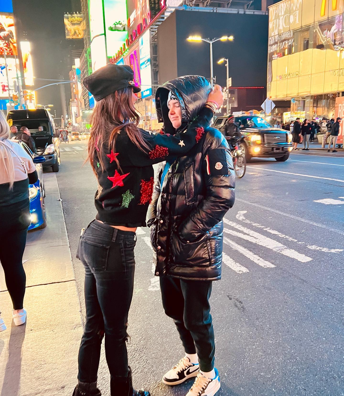 Elisabetta Gregoraci • Times Square 
Il cuore della città che non dorme mai....