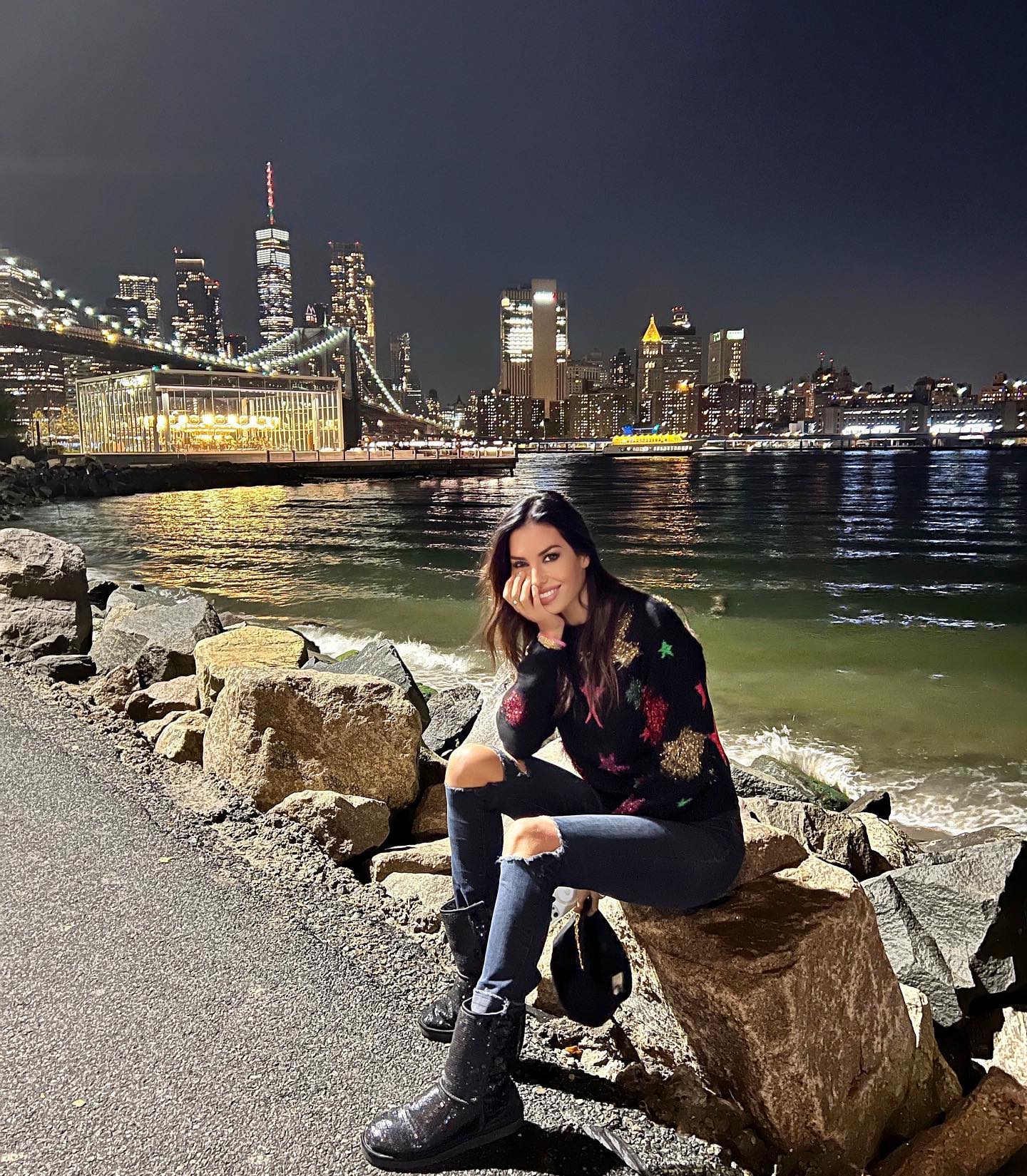 Elisabetta Gregoraci •NY  City Lights...