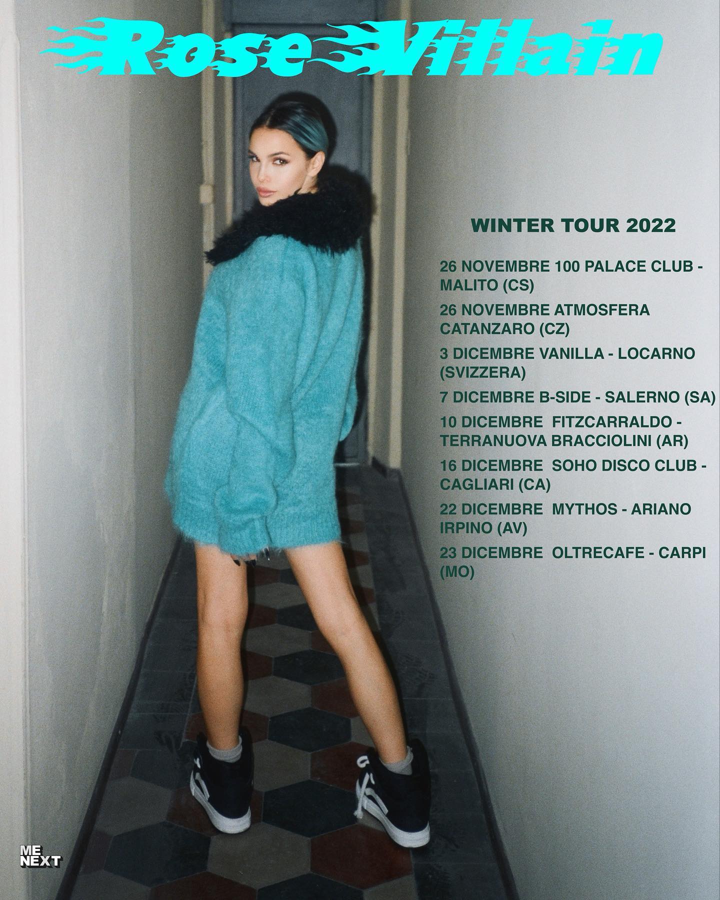 Rose Villan new tour dates !!  $wipeee...