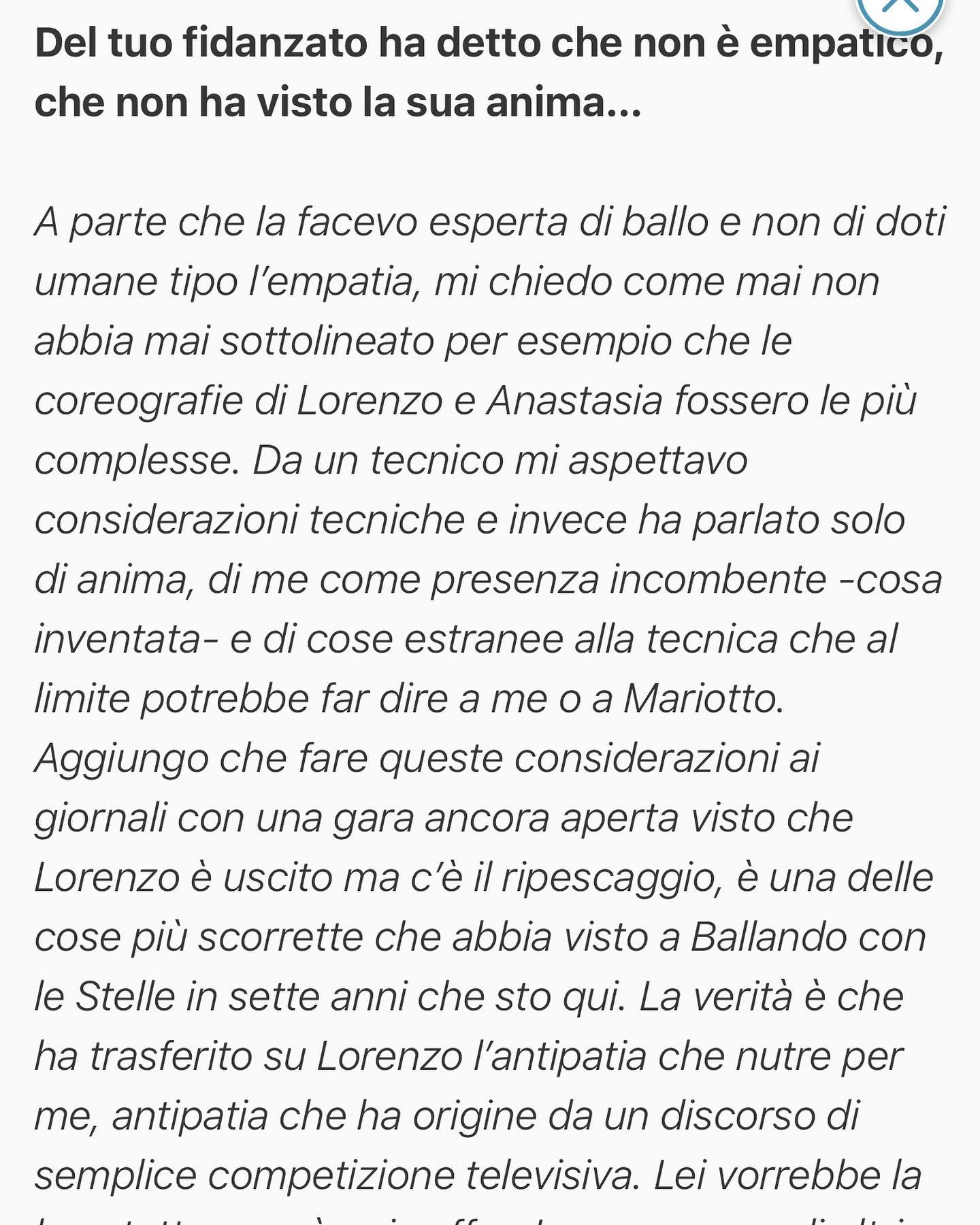 Selvaggia Lucarelli ….Lei dice che sull’italiano potresti correggerla, sulla danza no!

“A una gara ...