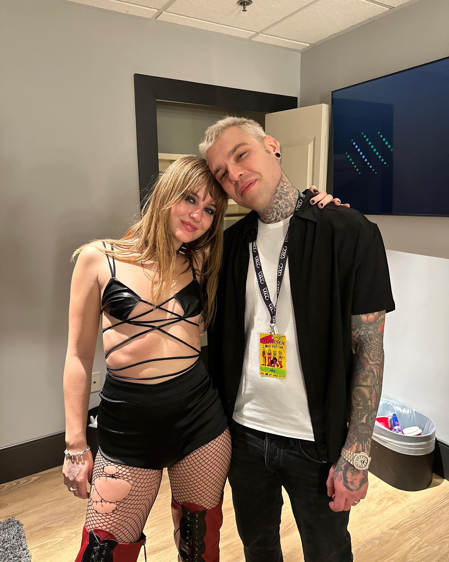 Fedez Con i miei amici Maneskin a Las Vegas...