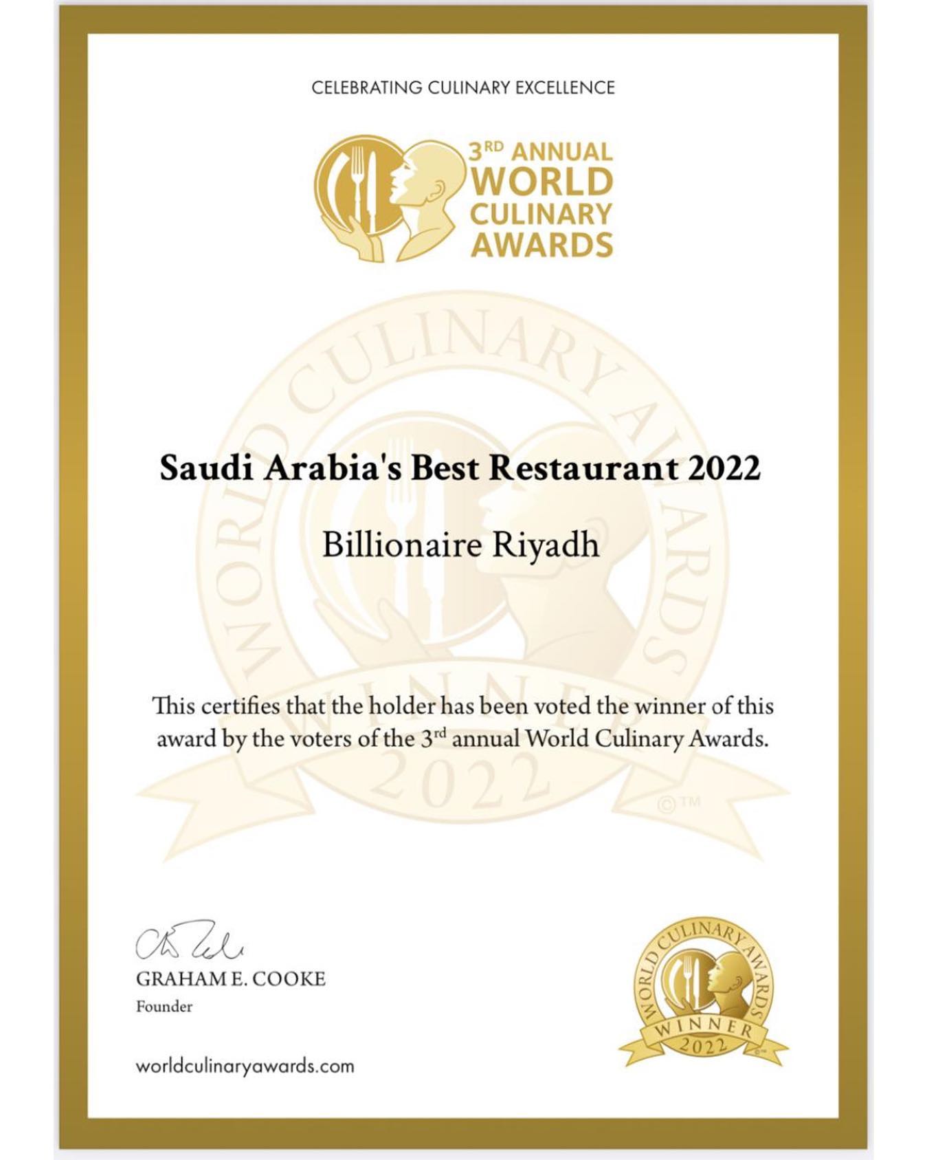 Flavio Briatore Billionaire keeps winning! After Dubai’s recent awards, today we celebrate  bein...