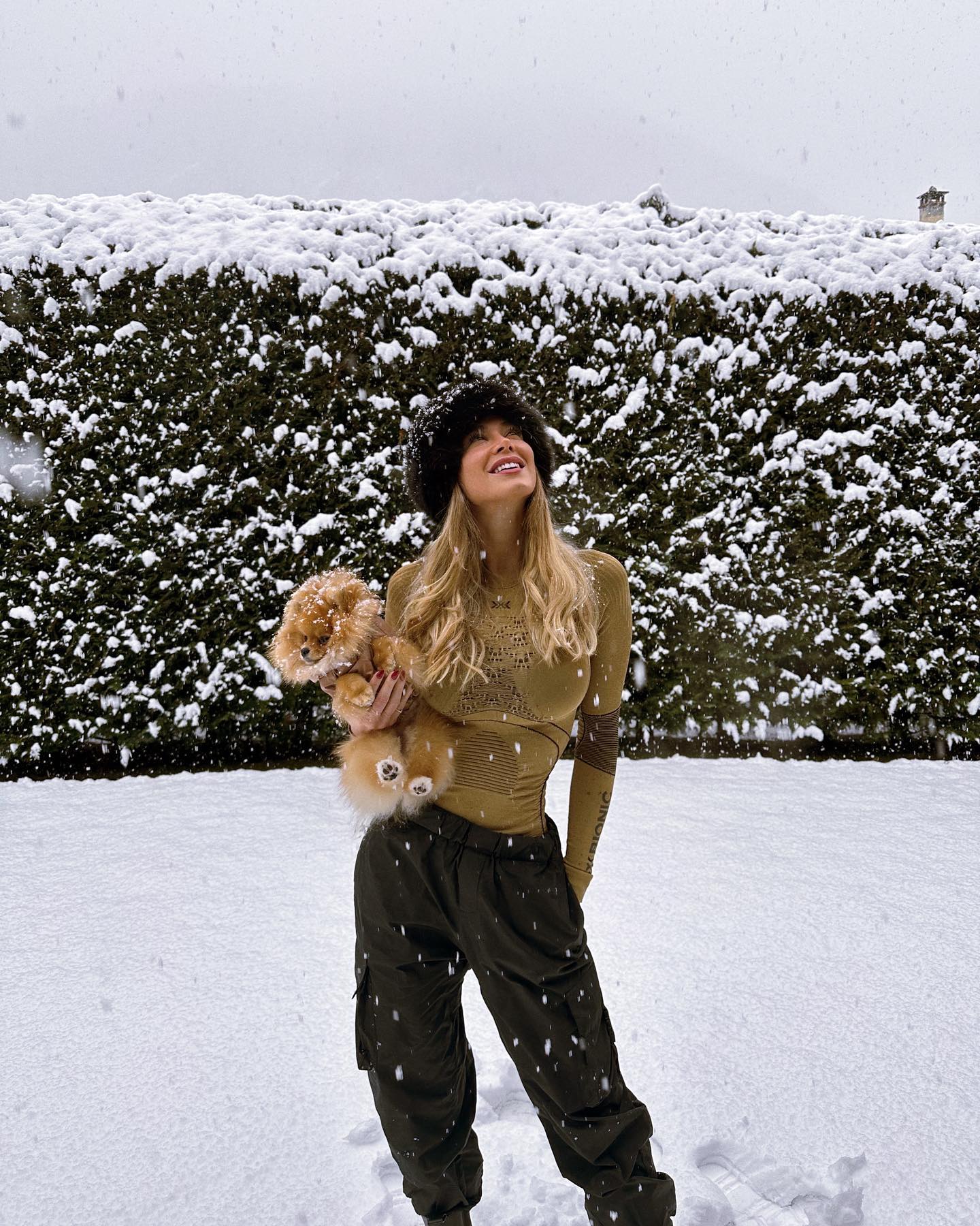 Diletta Leotta Winter wonderland...