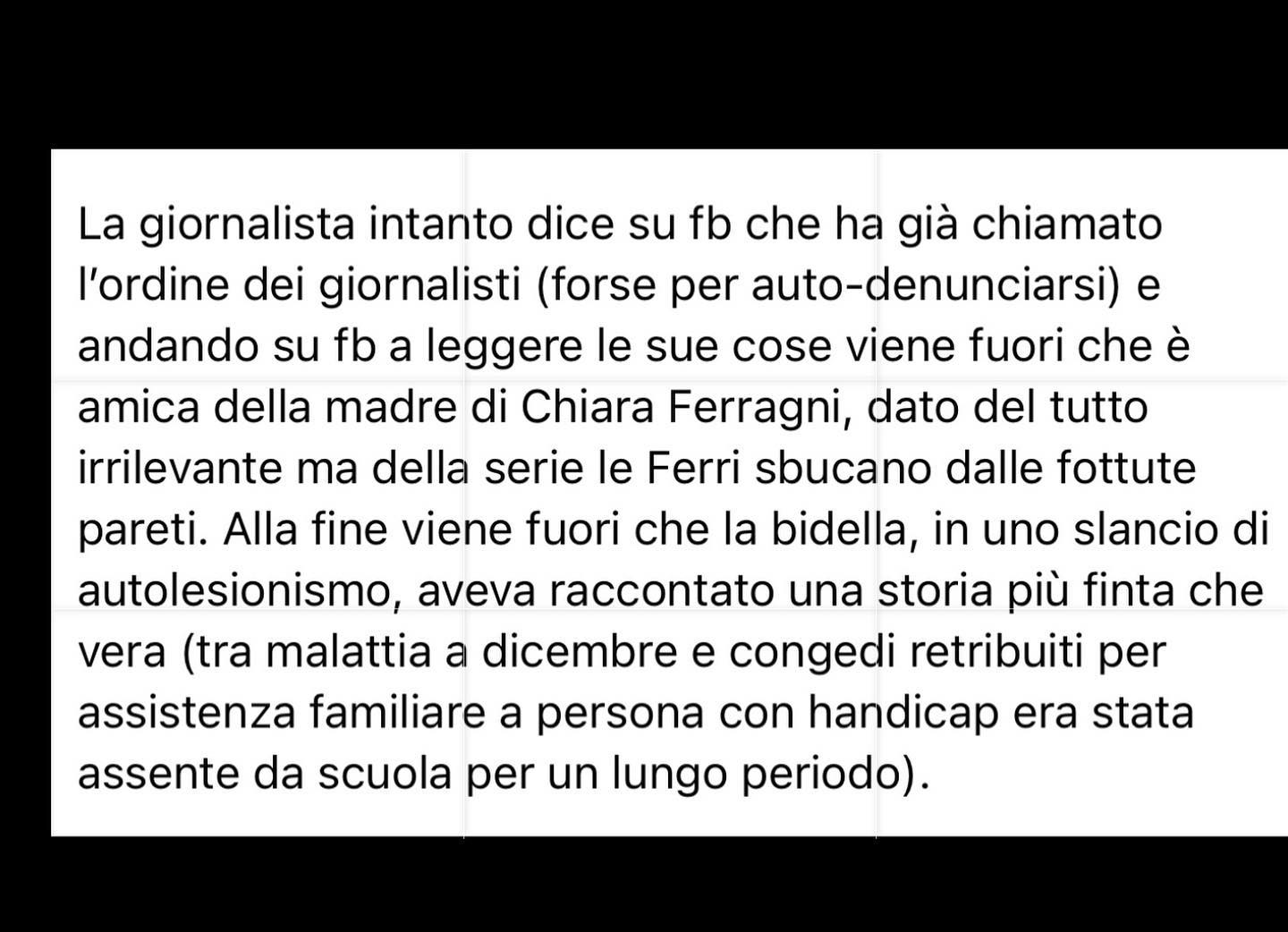 Selvaggia Lucarelli Grottesco riassunto della vicenda della bidella pendolare (sfogliare gallery), v...