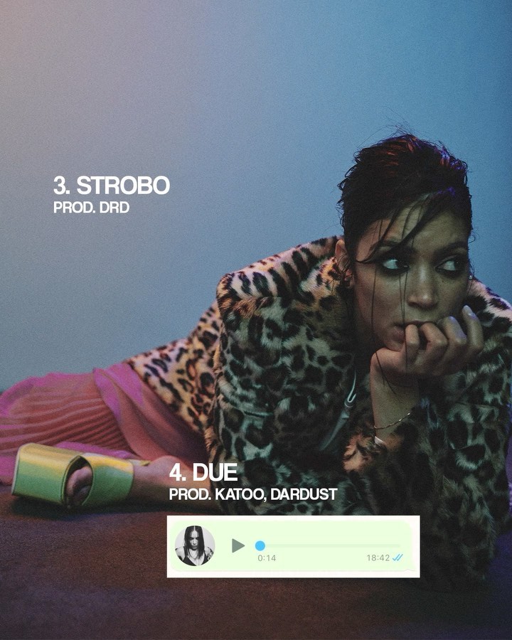 Elodie La tracklist del nuovo album, fuori il 10 febbraio. Scorri per scoprirla. 
Purpl...