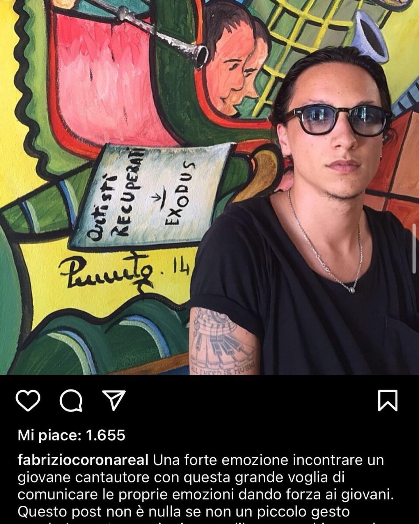 Fabrizio Corona Oggi tutti vogliono  la popolarità senza capire che non esiste una formula, guar...