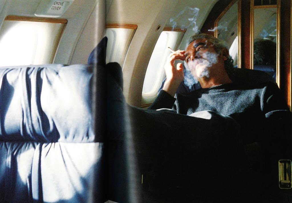 Flavio Briatore 2002, pensieri in aereo
Foto: Gianni Giansanti...