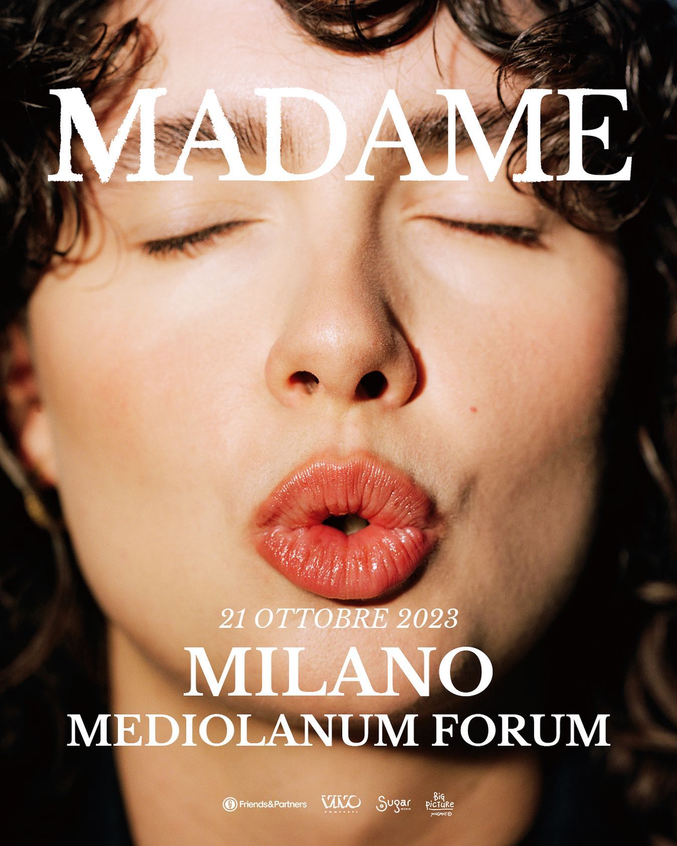 Madame MADAME AL FORUM 21/10

Prevendite disponibili dalle 18:00 sul sito di...