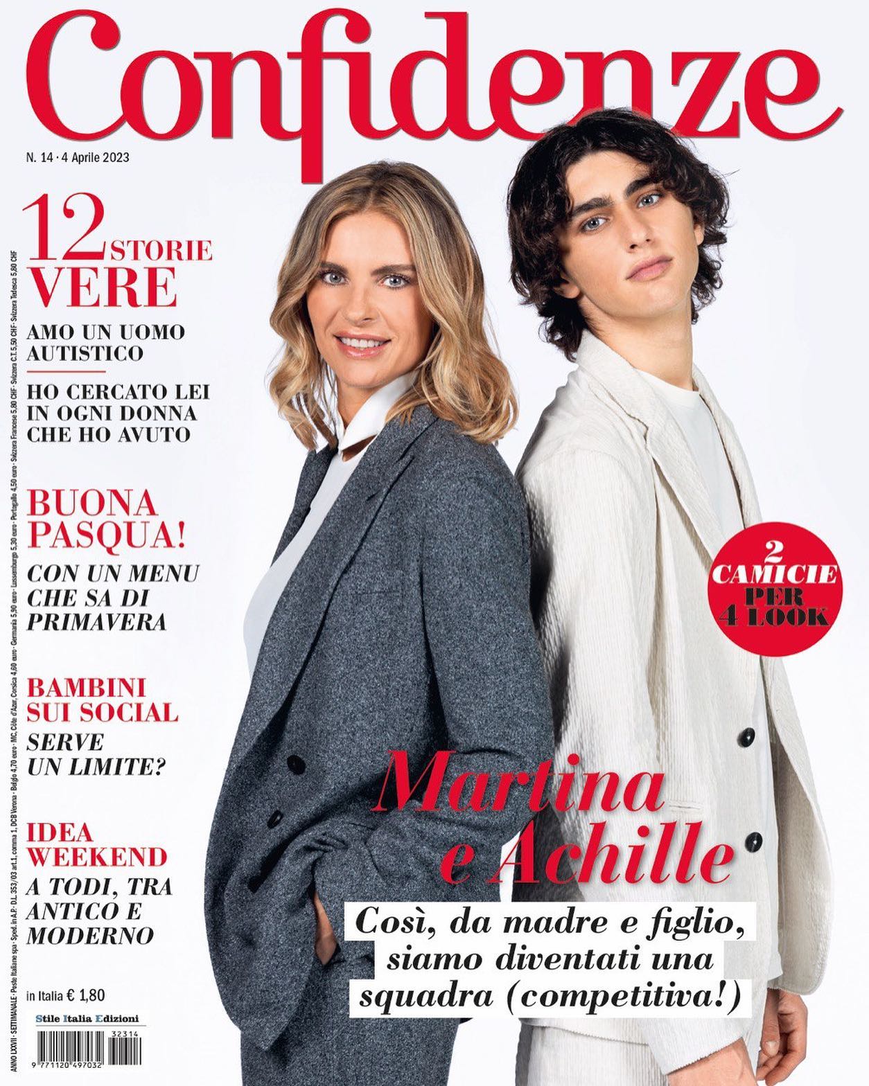 Martina Colombari Oggi in edicola un po’ di “confidenze”……....