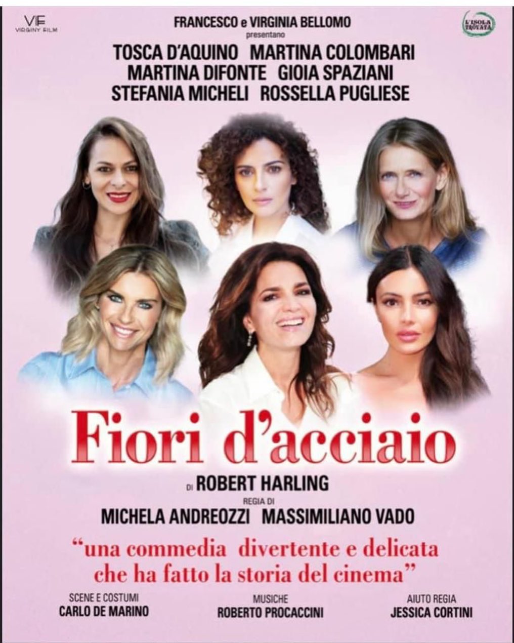 Martina Colombari Manca poco al chi e’ di scena…
Da questa sera saremo 
“ FIORI D’ACCIAIO” 
 
 
 
...