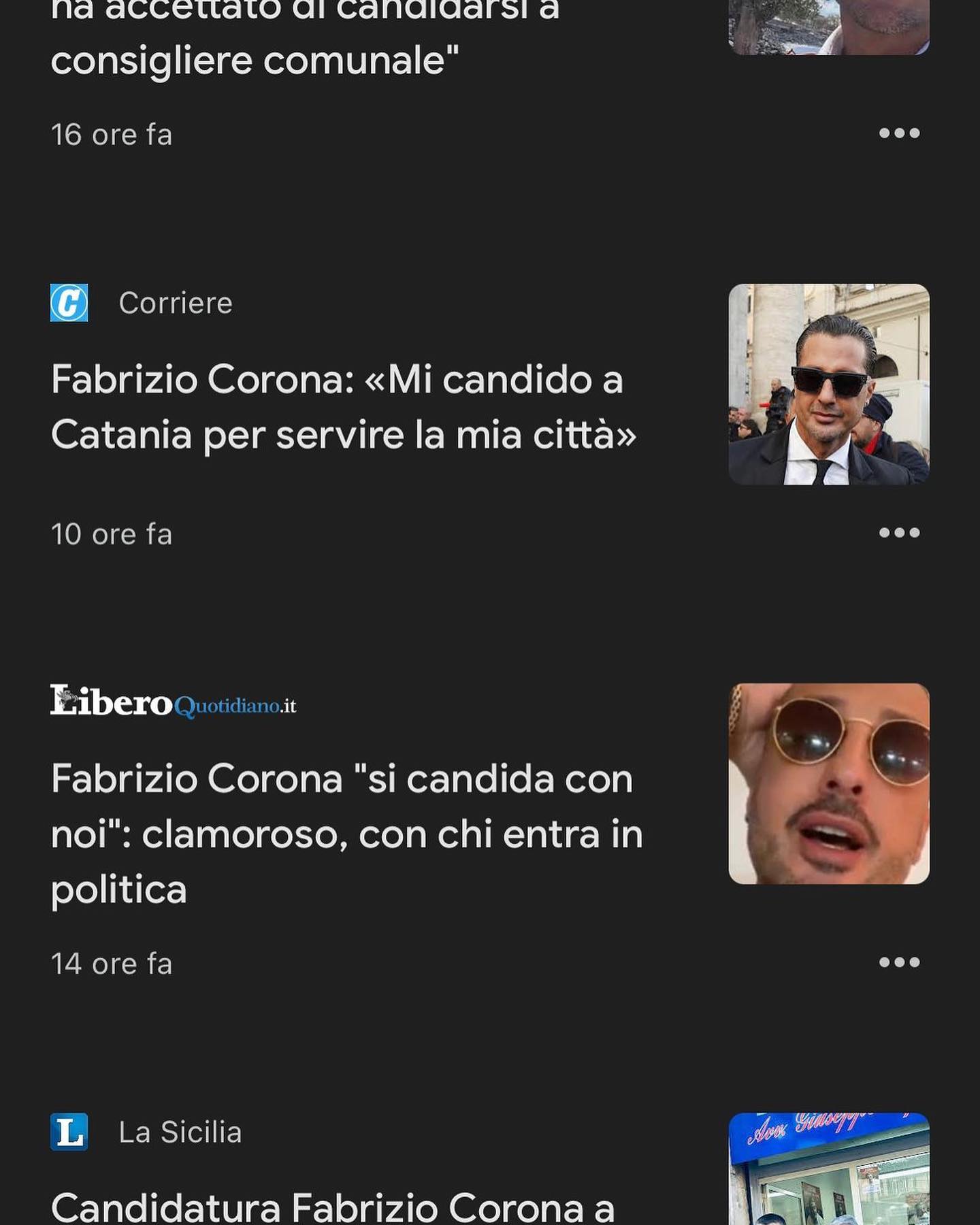 Fabrizio Corona Questa e’ la libertà.. questa e’ l’Italia che voglio. Basta con questa cultura f...