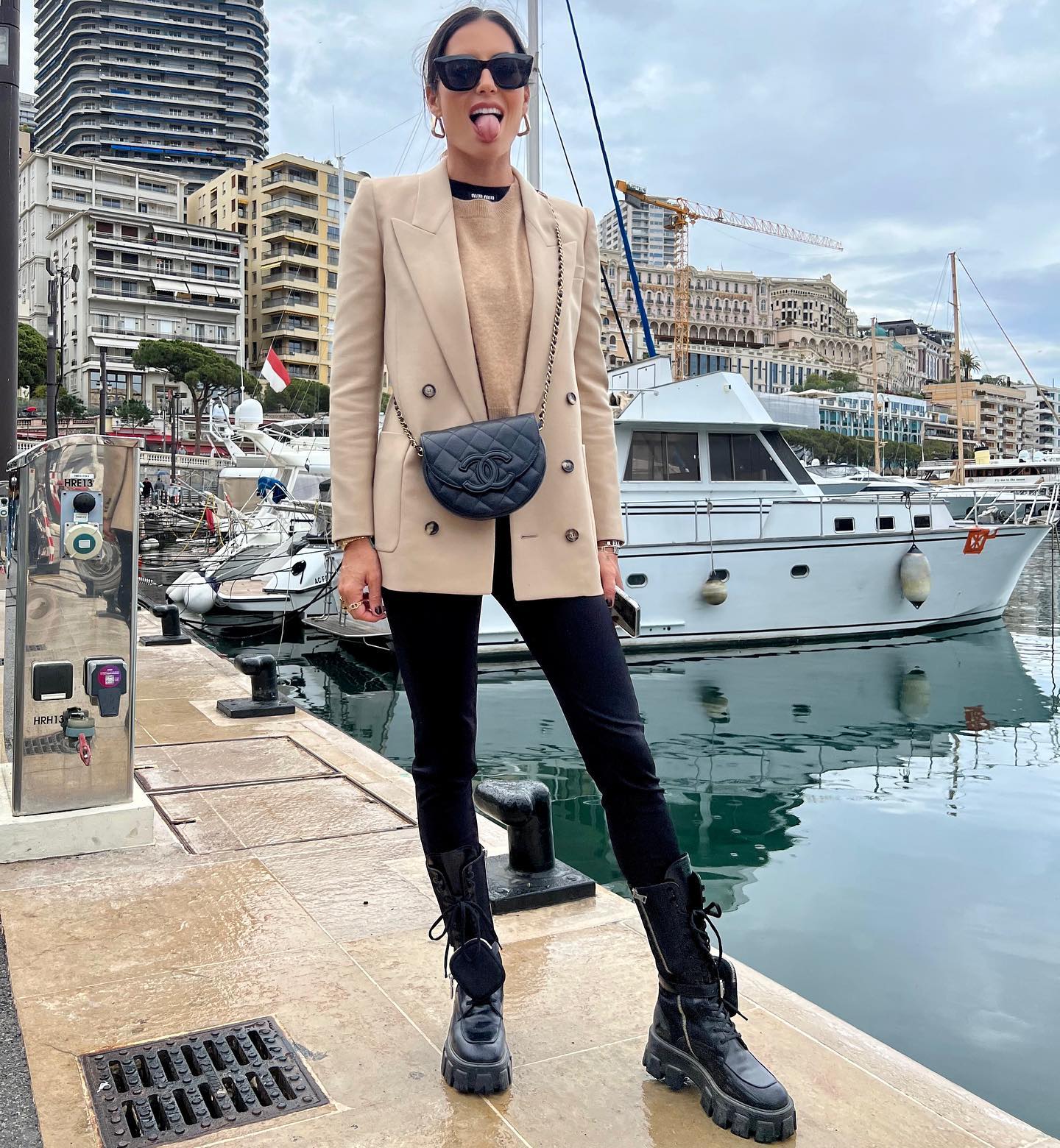 Elisabetta Gregoraci • Random moment in Monaco...