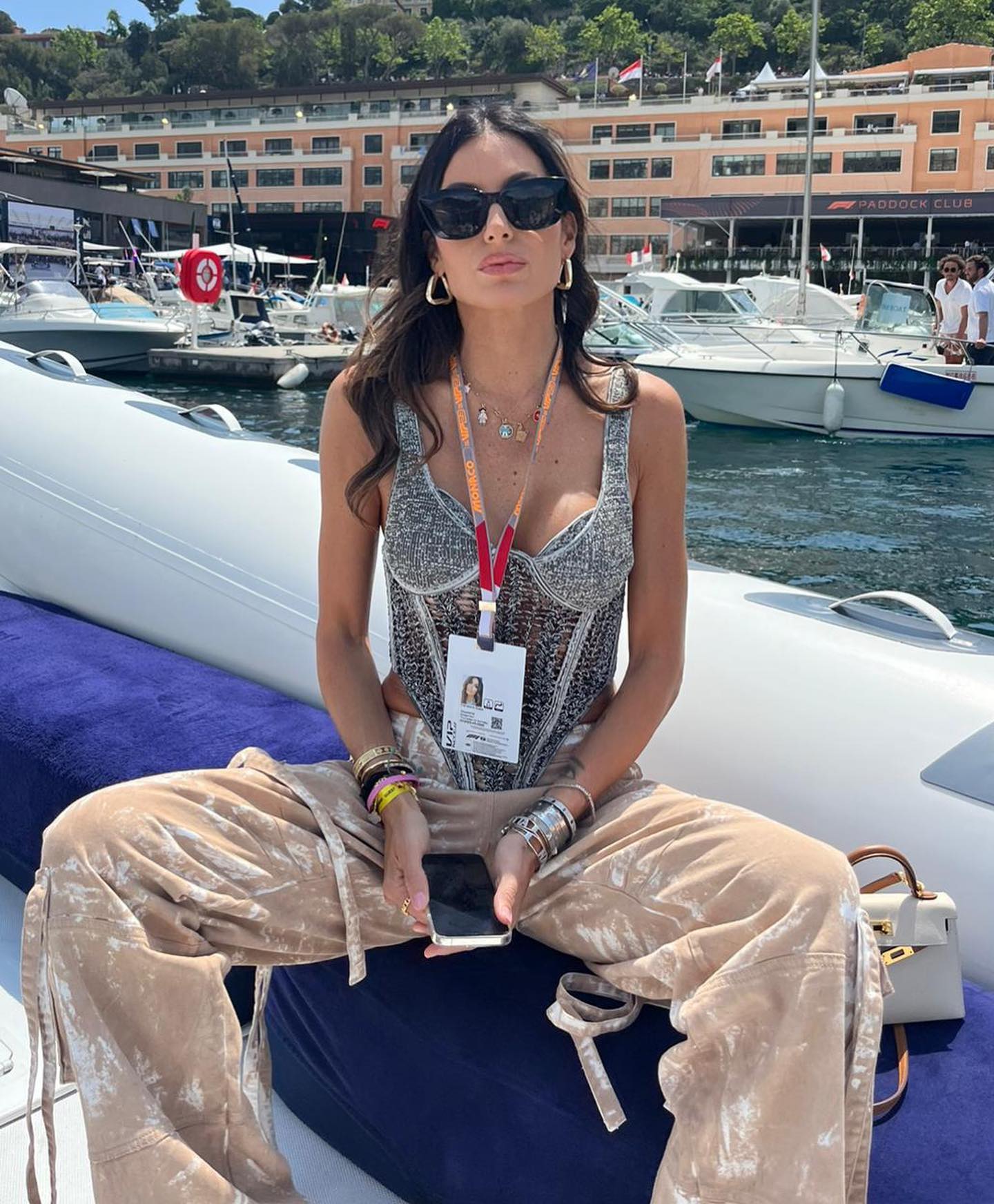 Elisabetta Gregoraci • It’s Monaco race day...