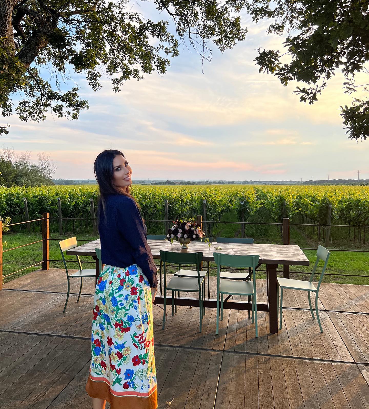 Elisabetta Gregoraci • View, picnic,happiness...