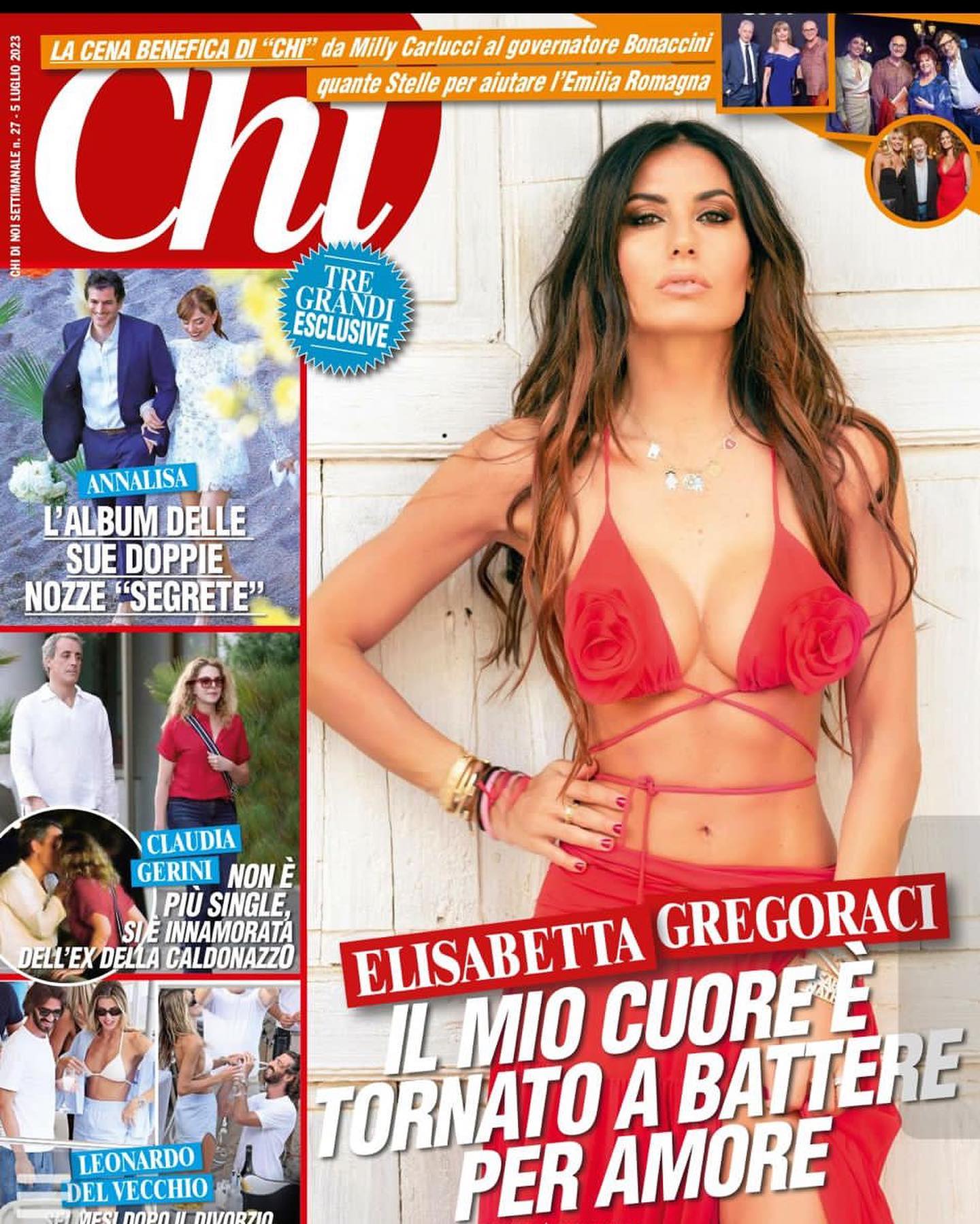 Elisabetta Gregoraci •My new cover on  
is all yours!

A cuore aperto, come sempre, vi racconto un po...