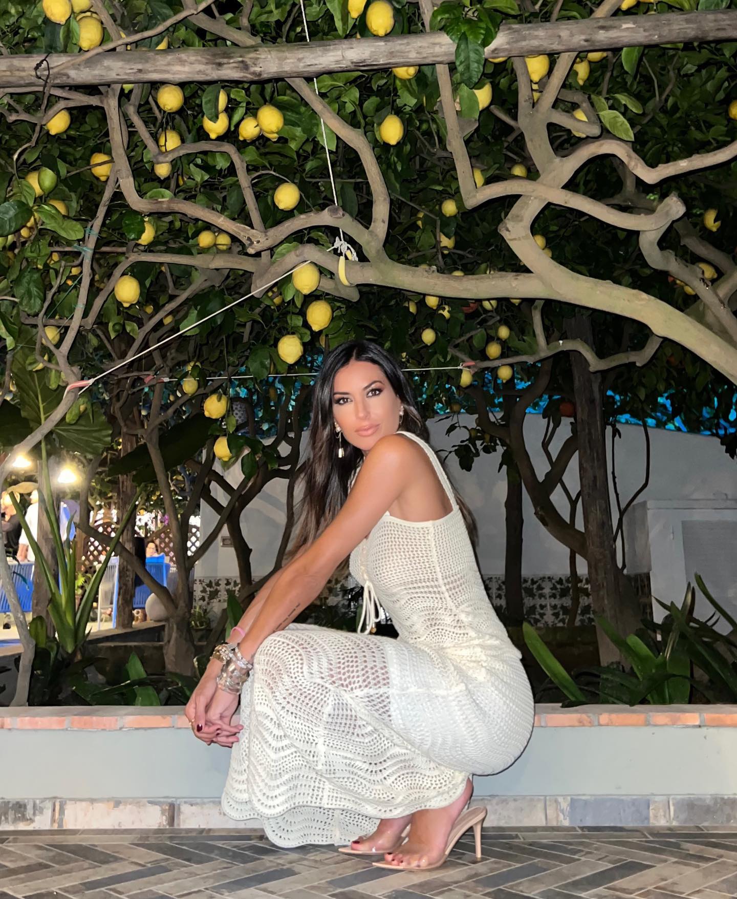 Elisabetta Gregoraci • Lost in a lemon wonderland...