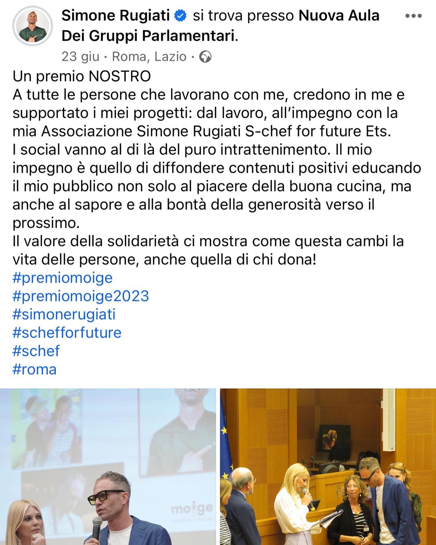 Selvaggia Lucarelli Lo chef Simone Rugiati e la manipolazione climatica: “Da anni vengono spruzzate ...