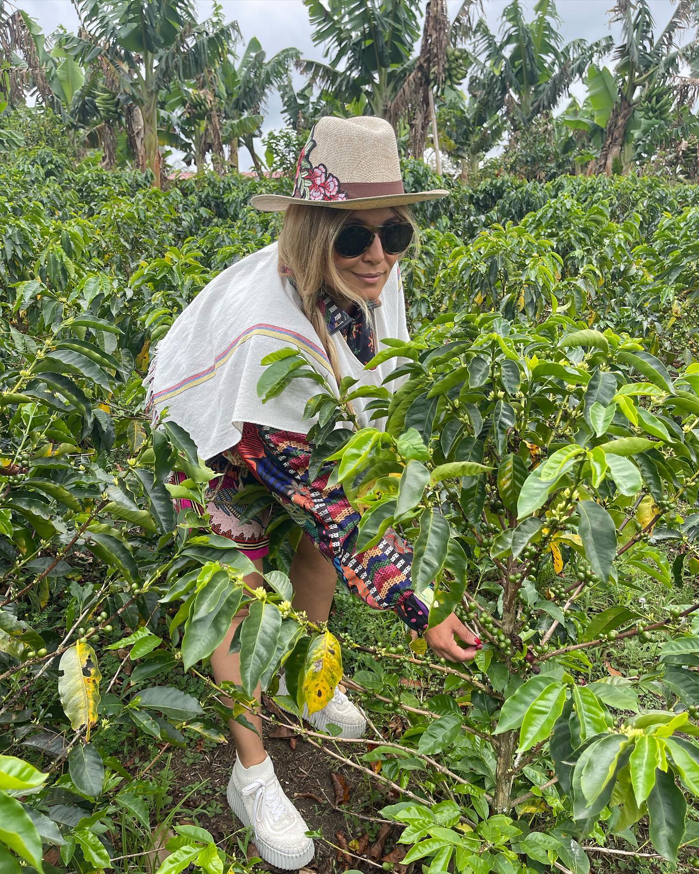 Selvaggia Lucarelli Visitare una piantagione di caffè in Colombia è un’esperienza istruttiva e diver...