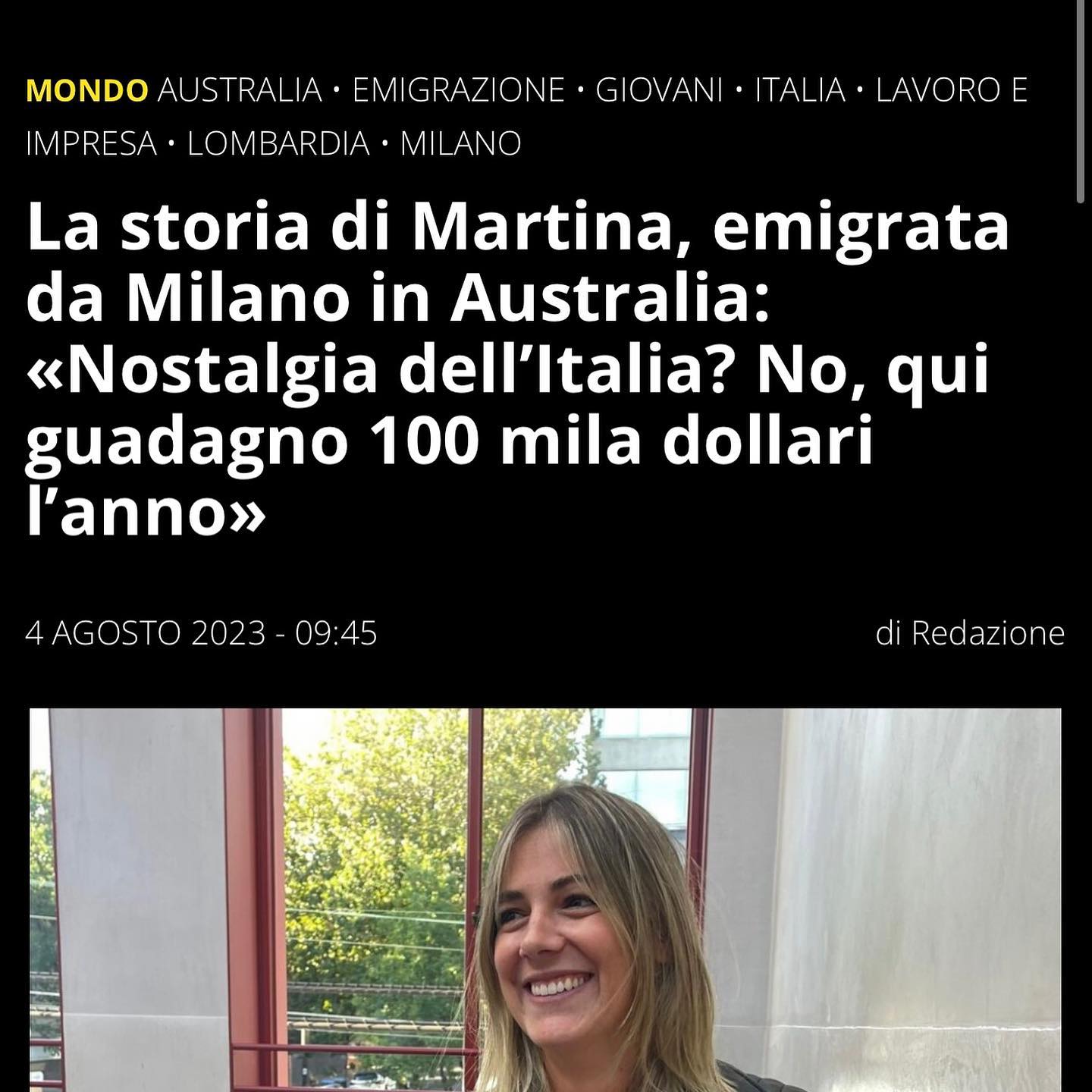 Selvaggia Lucarelli Nuovo interessante caso di giovani qualunque che ce l’hanno fatta. Lei, Martina ...