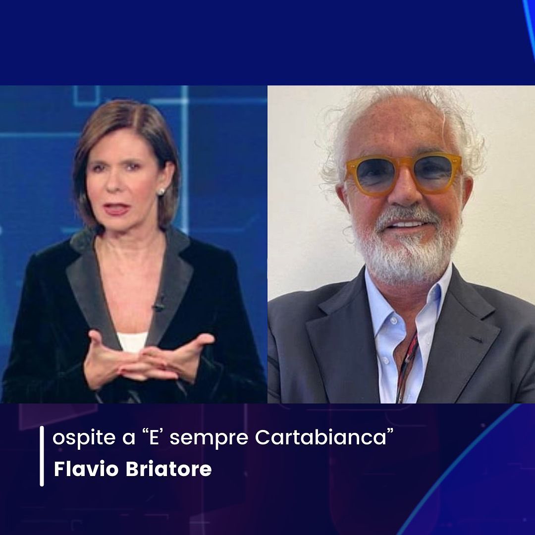 Flavio Briatore Stasera sarò ospite in studio di  a  , nuovo programma di Rete Quattro, dalle or...