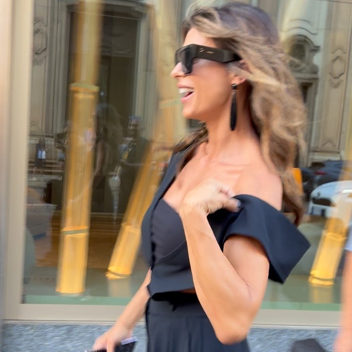 Elisabetta Canalis Heading straight to aperitivo...