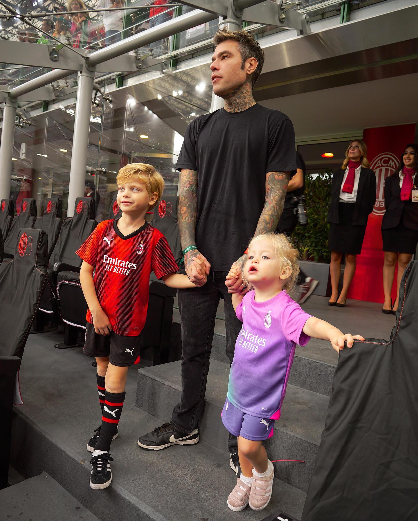 Fedez Prima volta allo stadio...