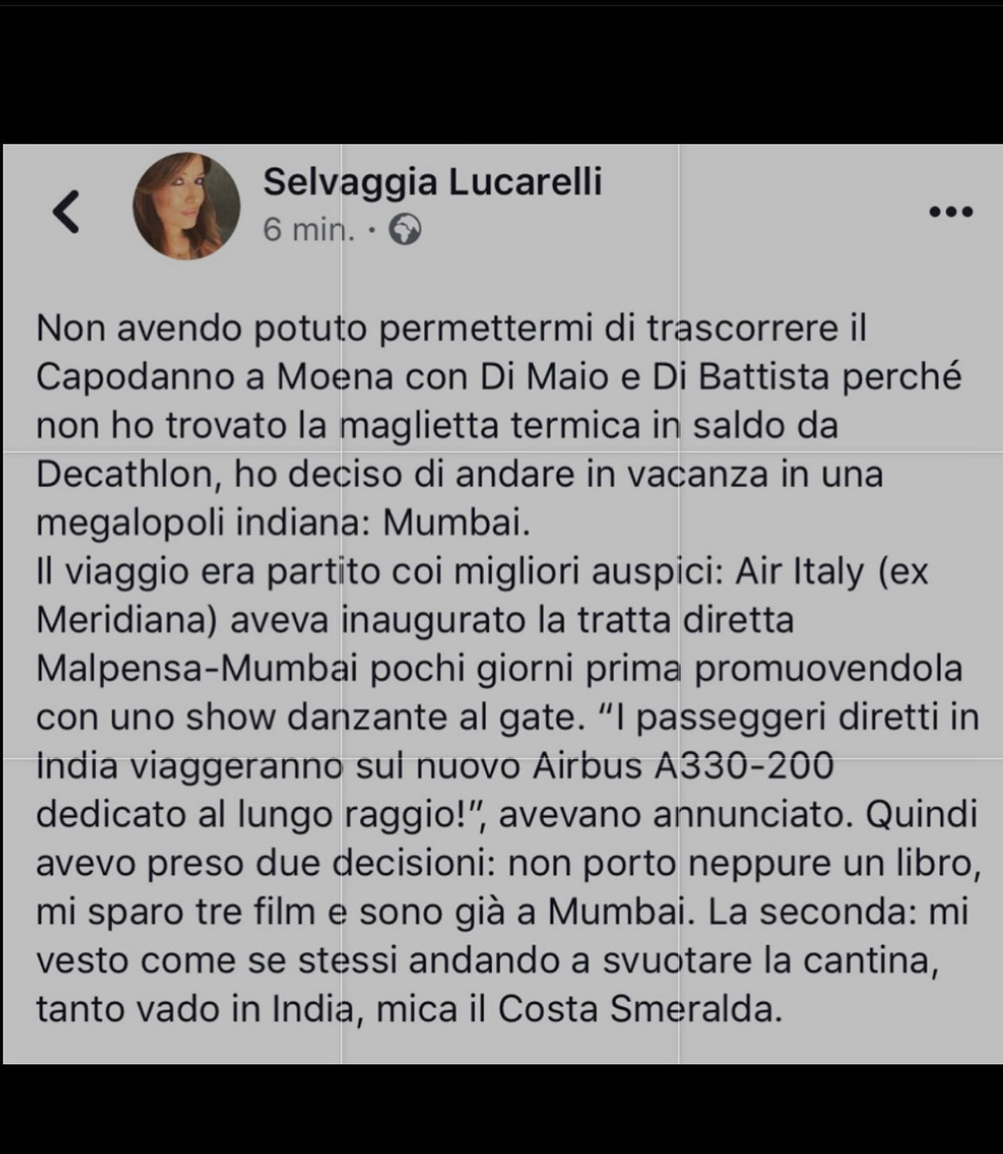 Selvaggia Lucarelli Vabbè mo’ tutti a parlare di Vittoria Ceretti alle sfilate milanesi, Vittoria Ce...