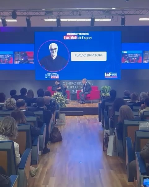 Flavio Briatore Intervista alla quinta edizione degli Stati Generali dell’Export ad Alba....